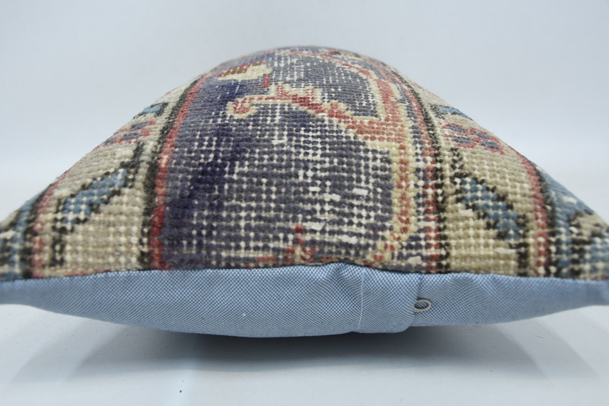 Aesthetic Cushion Case, Boho Pillow Sham Cover, Home Decor Pillow, Chair Cushion Cover, 12"x24" Gray Pillow Sham, Vintage Pillow