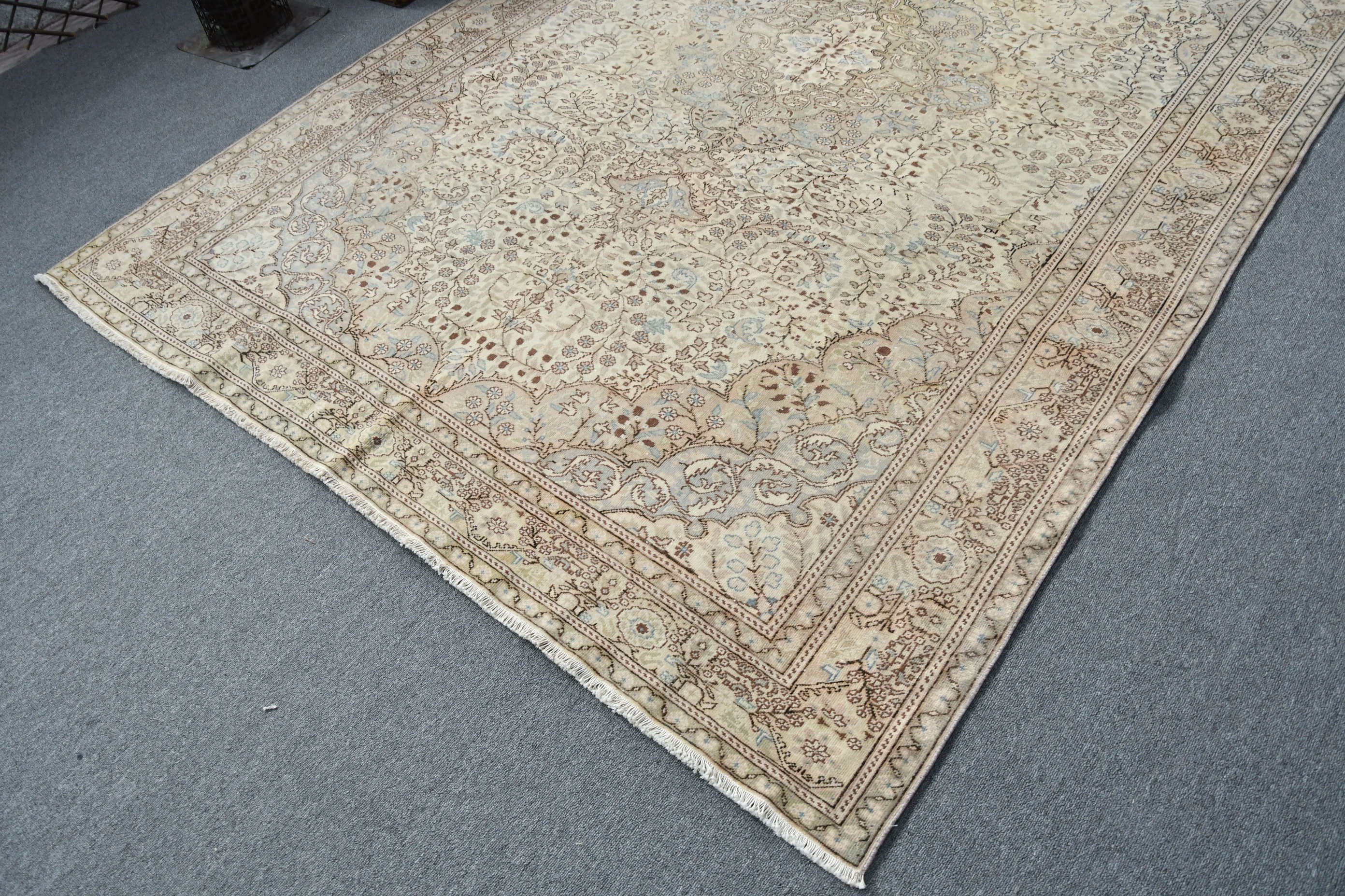 Living Room Rug, Vintage Rug, Vintage Decor Rug, Rugs for Dining Room, Cool Rug, Kitchen Rug, 6.3x9.5 ft Large Rug, Turkish Rug, Salon Rug