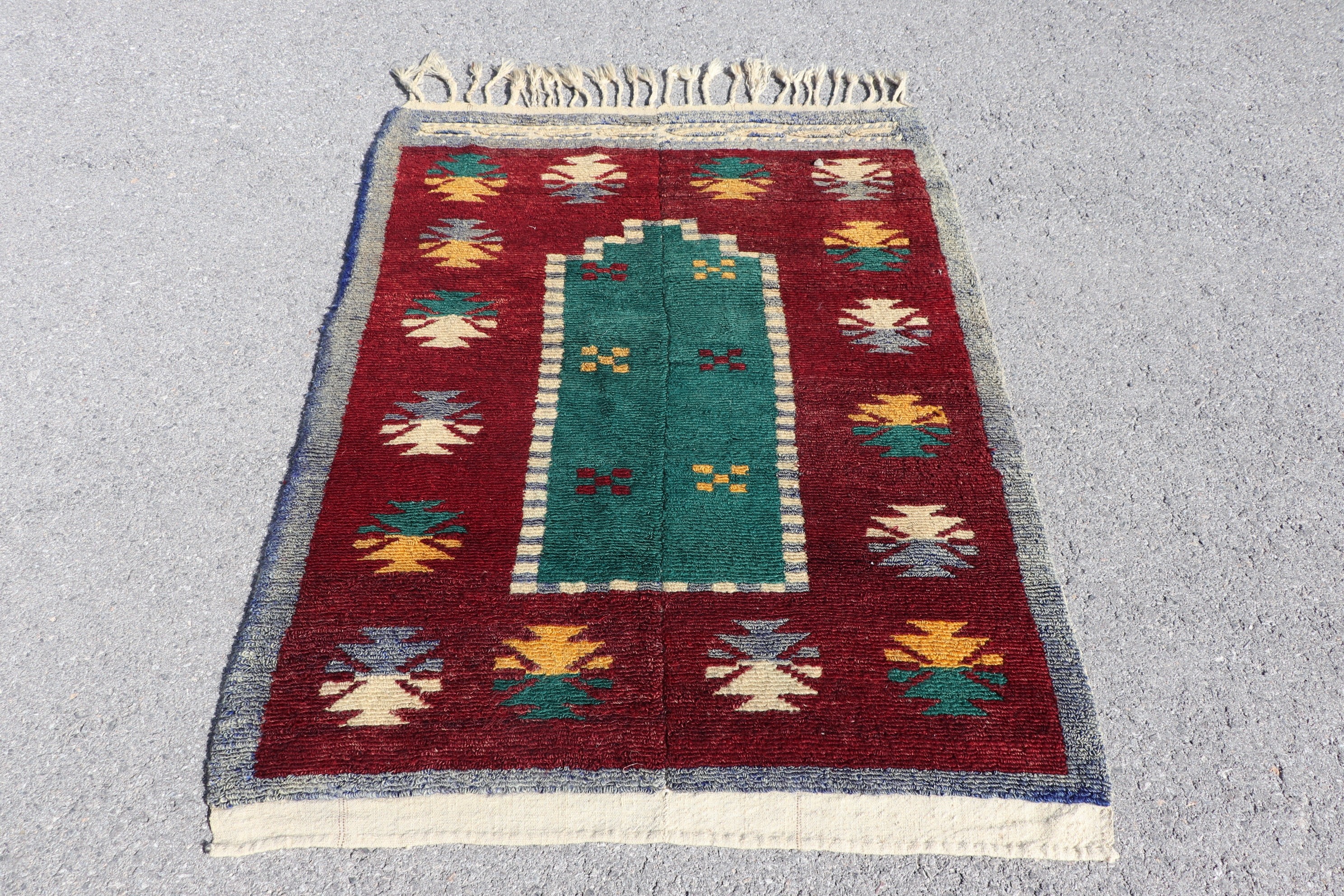 Red Floor Rugs, Kitchen Rug, Rugs for Entry, Muted Rug, 3.6x4.8 ft Accent Rug, Cool Rug, Entry Rugs, Vintage Rug, Turkish Rug