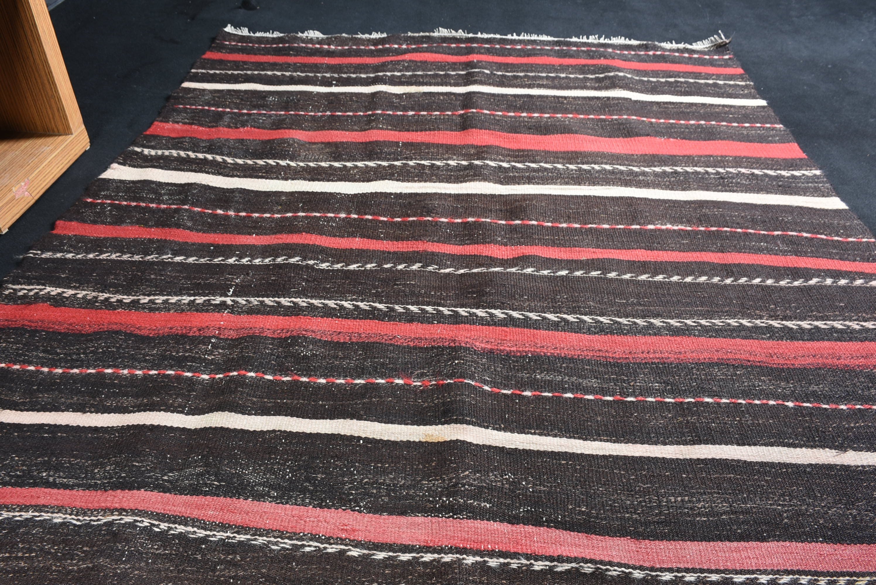 Salon Halıları, Türkiye Halısı, Kahverengi Yer Halıları, Oturma Odası Halıları, Kilim, Vintage Halı, 5.8x9 ft Büyük Halılar, Fas Halıları, Yer Halısı, Türk Halısı