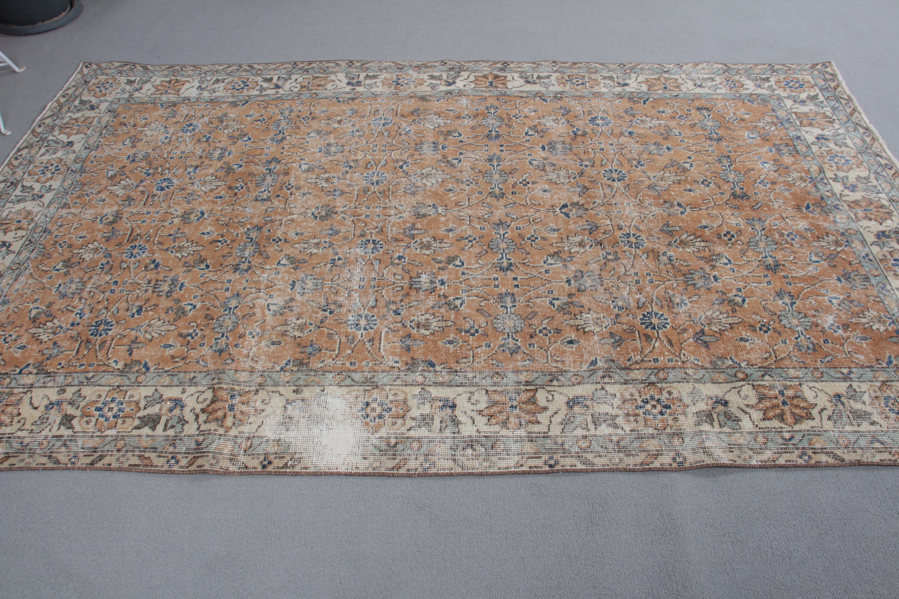 Antique Rugs, Bedroom Rugs, Turkish Rugs, Vintage Rugs, 5.1x8.6 ft Large Rugs, Brown Handwoven Rugs, Floor Rug, Living Room Rug, Tribal Rug