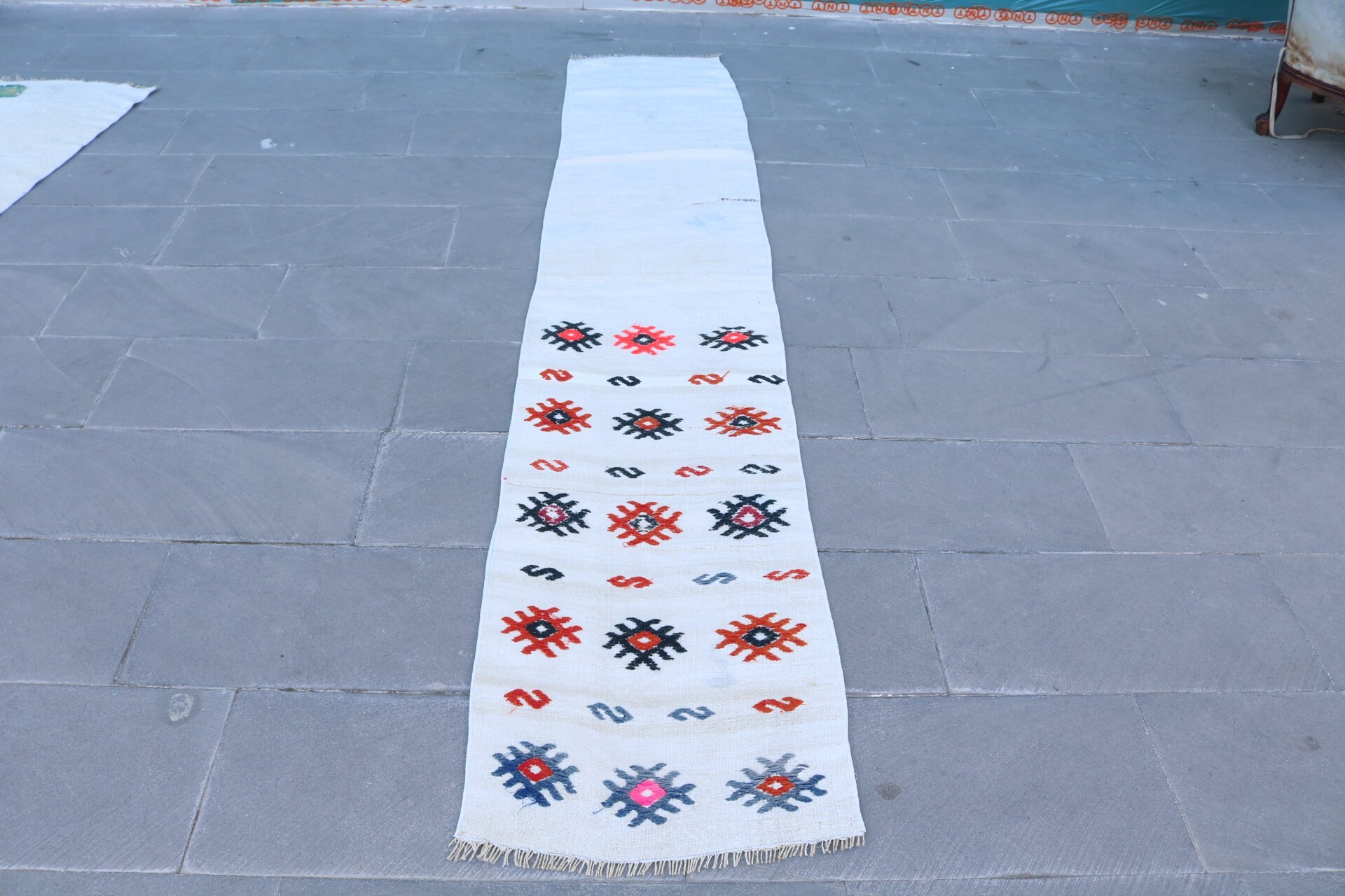 Corridor Rug, 1.8x9.1 ft Runner Rug, Vintage Rugs, Hallway Rug, Rugs for Runner, Turkish Rug, Anatolian Rugs, Colorful Rug, Organic Rug