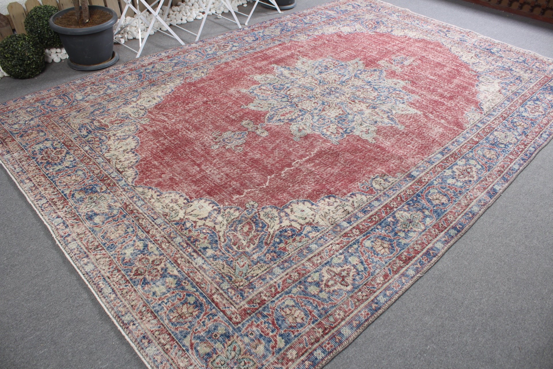 Türk Halısı, Vintage Halılar, Ofis Halıları, 7.4x11.5 ft Büyük Boy Halılar, Mutfak Halıları, Anadolu Halısı, Kırmızı Oryantal Halılar, Salon Halısı, Salon Halısı