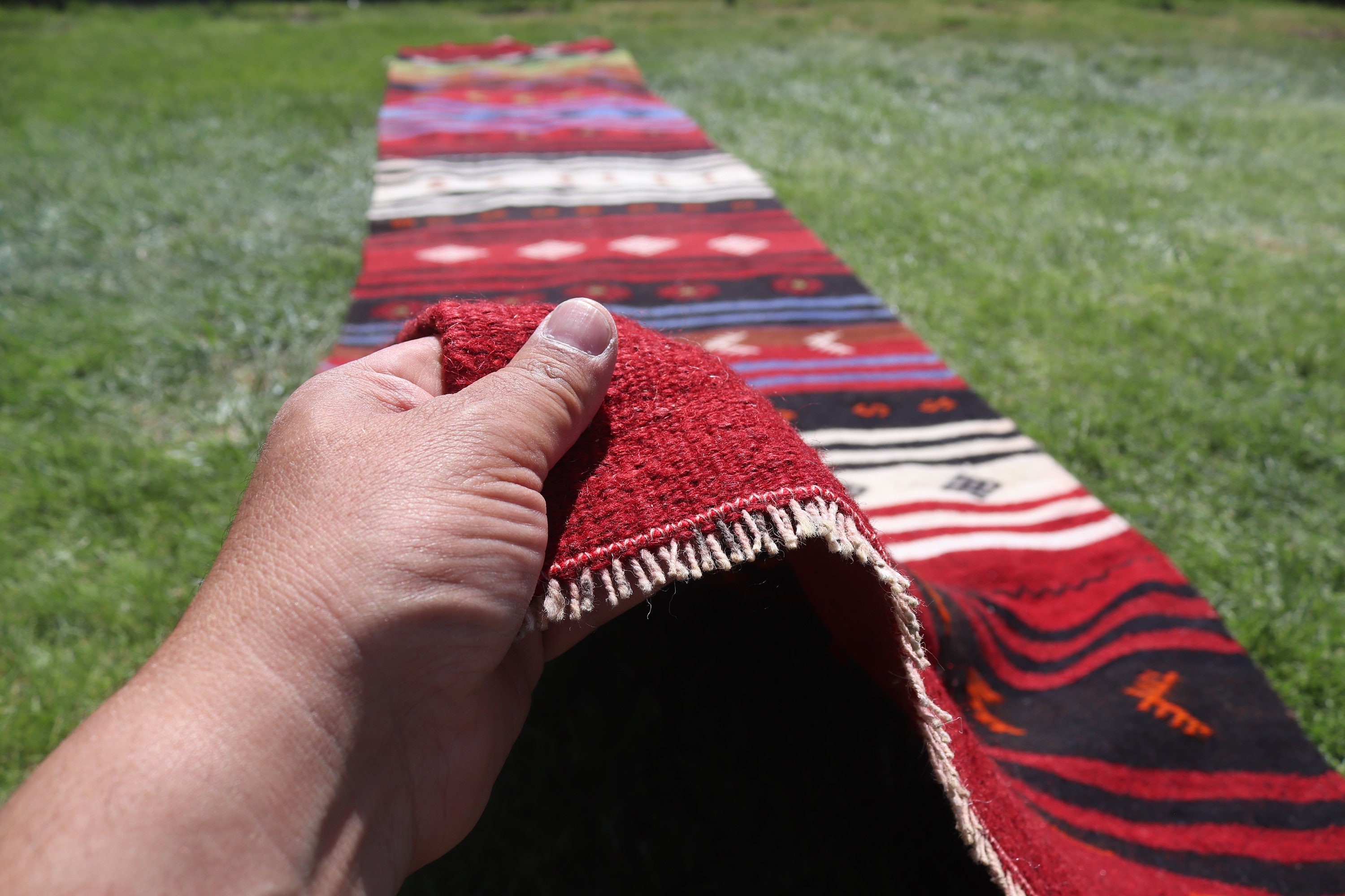 Red Home Decor Rugs, Vintage Rugs, Corridor Rugs, Boho Rug, Cool Rugs, 2.4x12.4 ft Runner Rugs, Turkish Rug, Neutral Rugs, Stair Rug, Kilim