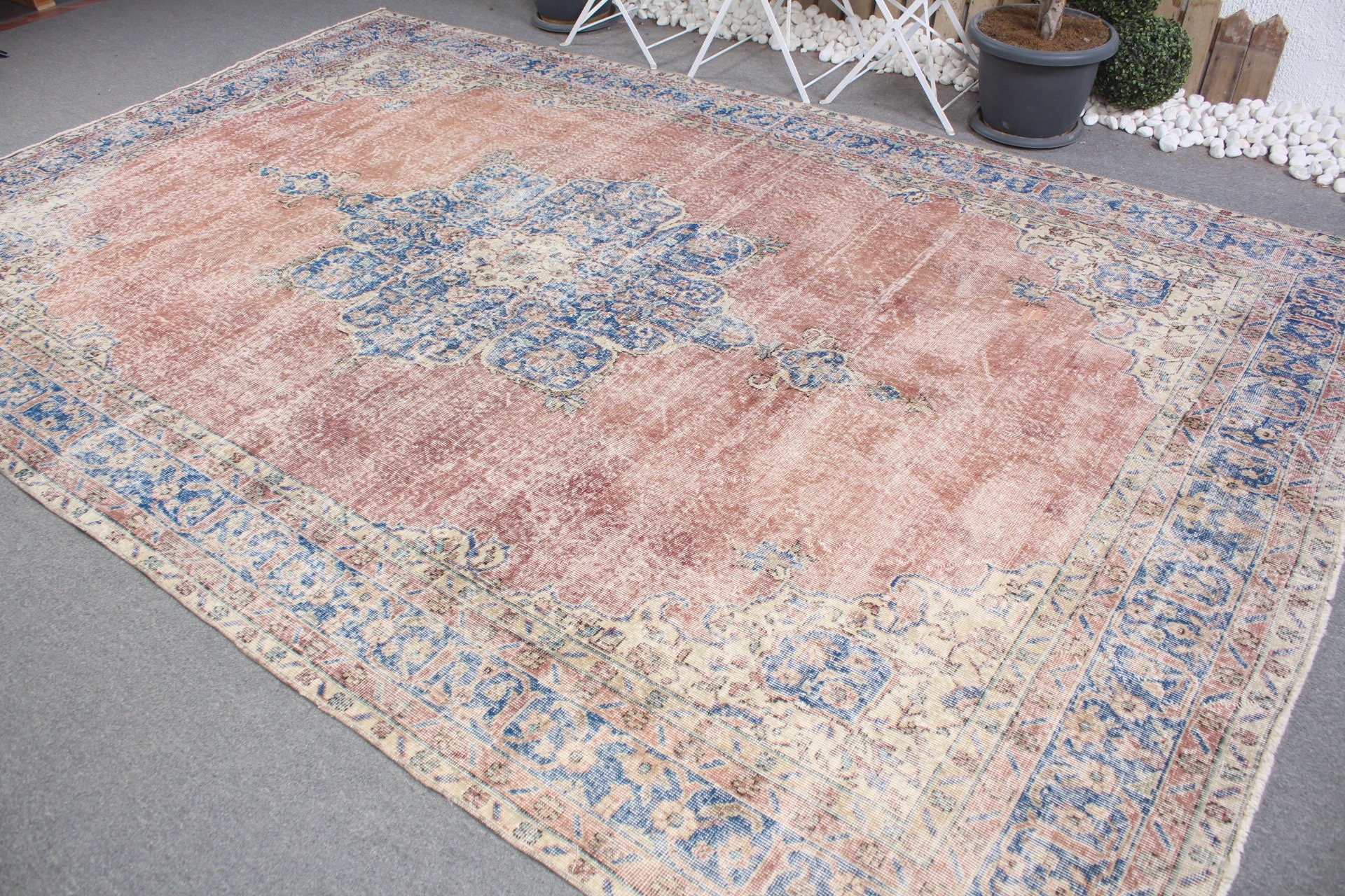 Antique Rugs, Vintage Rug, Turkish Rug, 7.6x11.7 ft Oversize Rug, Wedding Rug, Living Room Rug, Bronze Anatolian Rug, Salon Rug, Cool Rug