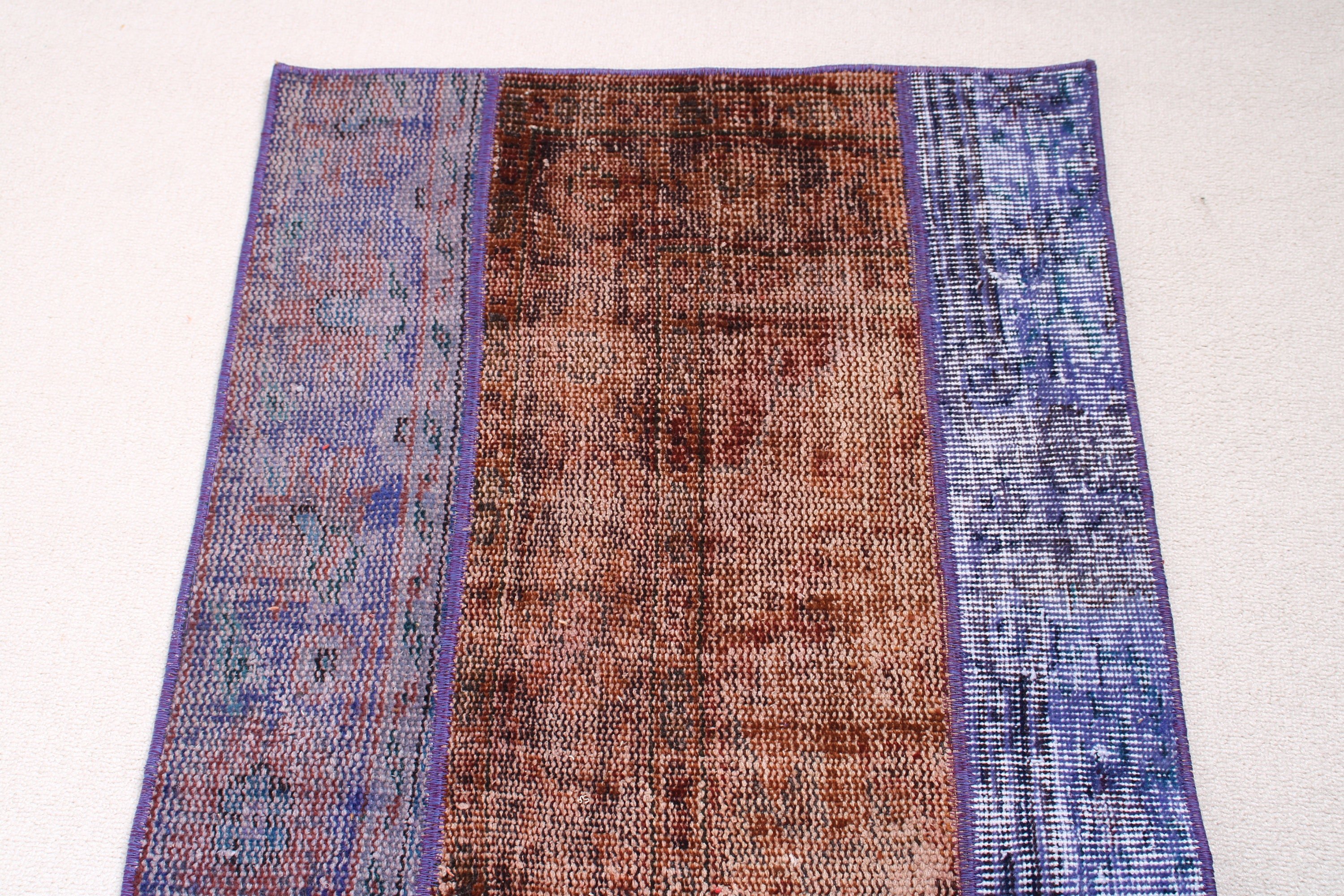 Yatak Odası Halısı, Vintage Halılar, Türk Halısı, Küçük Boho Halısı, Dekoratif Halı, Kahverengi Mutfak Halıları, Lüks Halı, Nötr Halılar, 2,1x3,7 ft Küçük Halılar