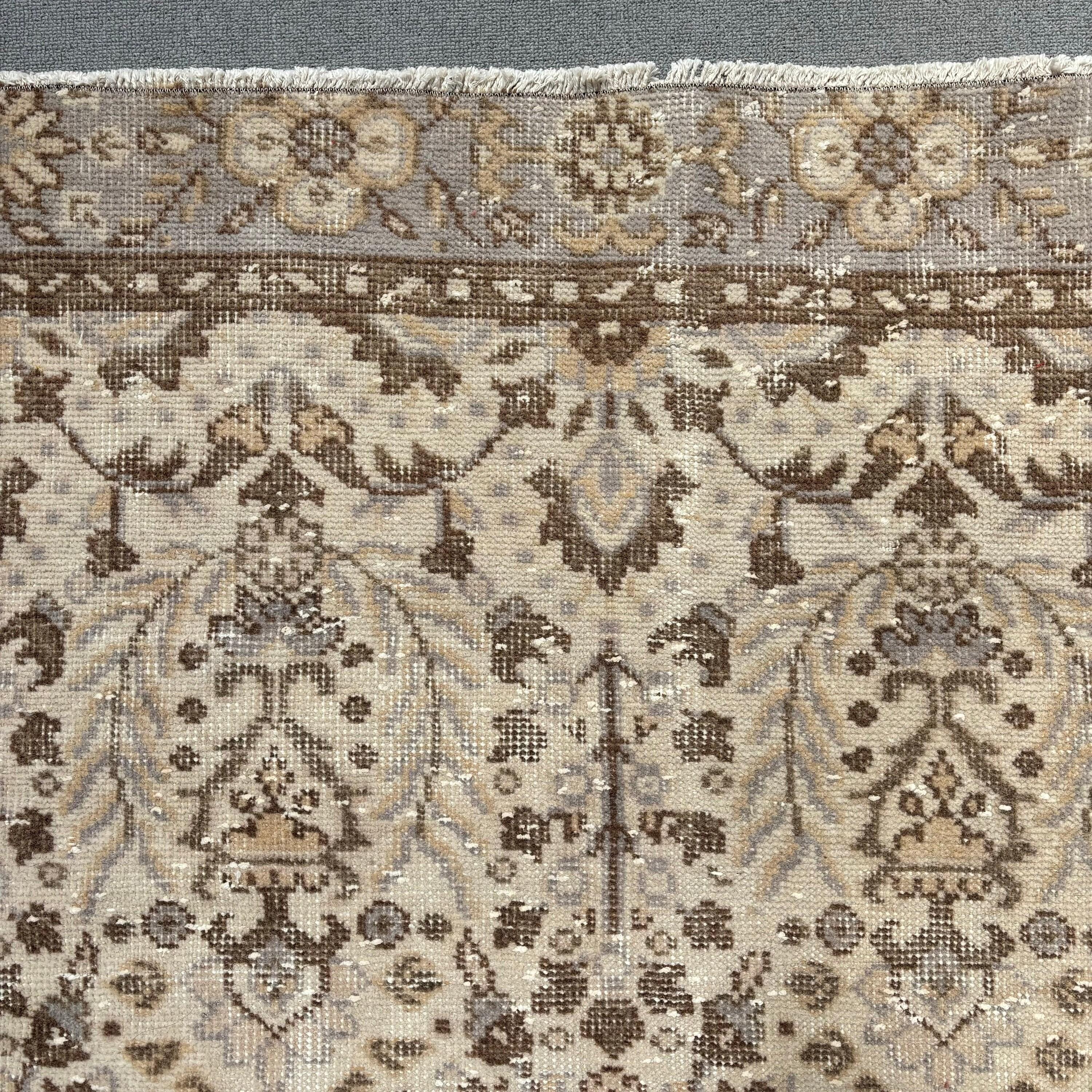 Oturma Odası Halısı, Yemek Odası Halısı, Sanat Halıları, Bej Anadolu Halısı, Ev Dekorasyonu Halıları, Vintage Halı, Türk Halısı, Harika Halı, 5.1x9.2 ft Büyük Halılar