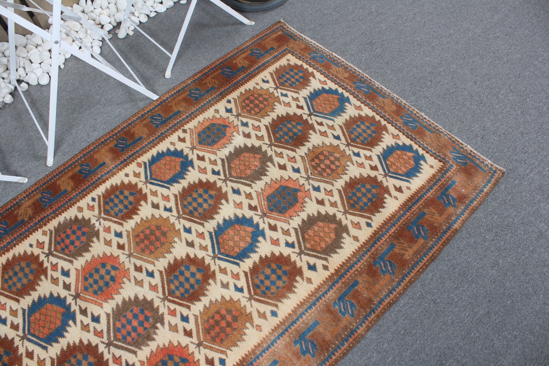 Cool Rug, Turkey Rugs, Brown Bedroom Rug, Nursery Rugs, 3.5x5.5 ft Accent Rugs, Kitchen Rug, Vintage Rug, Turkish Rugs, Rugs for Bedroom