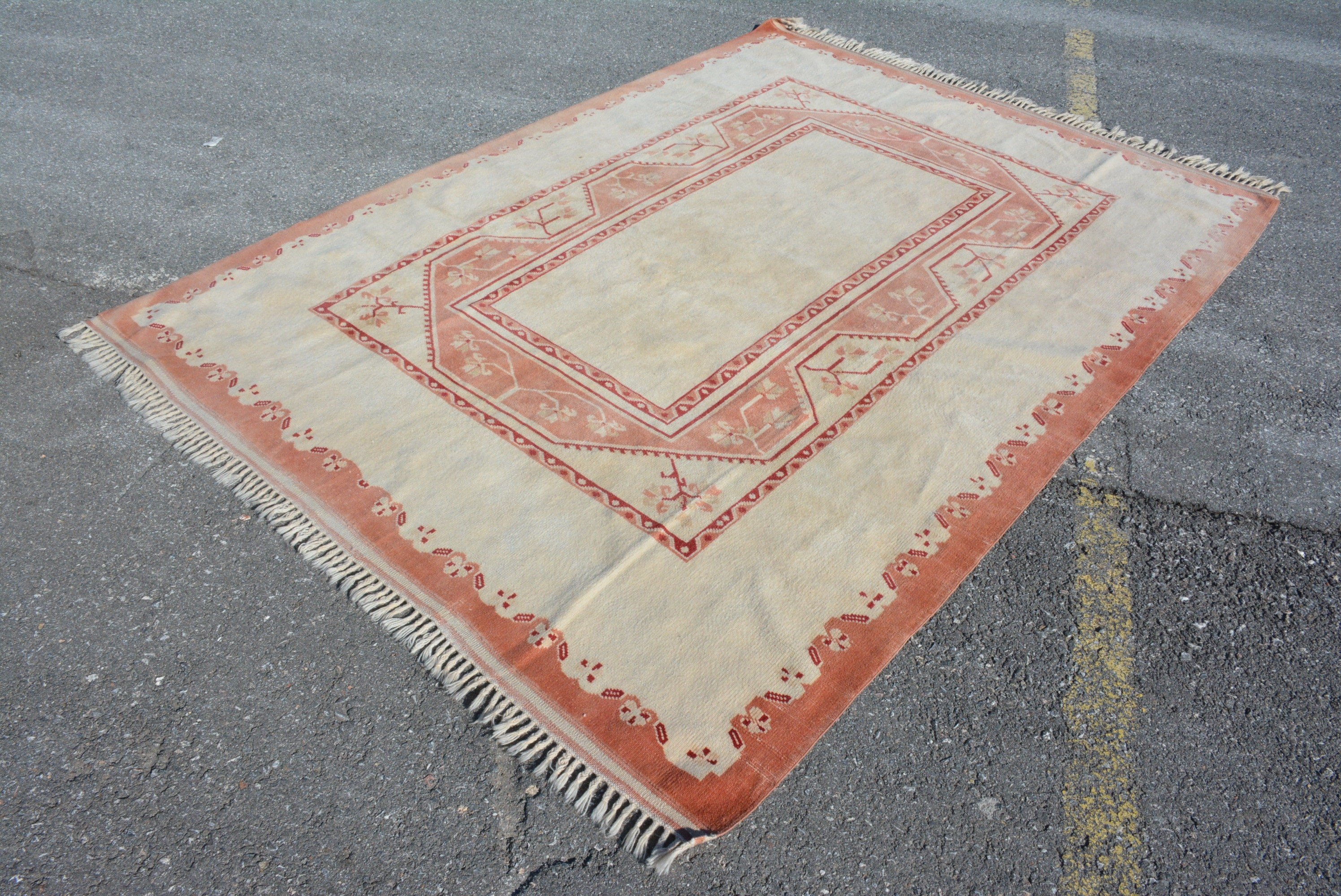 Living Room Rugs, 6.2x9 ft Large Rug, Bedroom Rug, Rugs for Bedroom, Floor Rugs, Vintage Rugs, Turkish Rugs, Salon Rug, Vintage Decor Rug