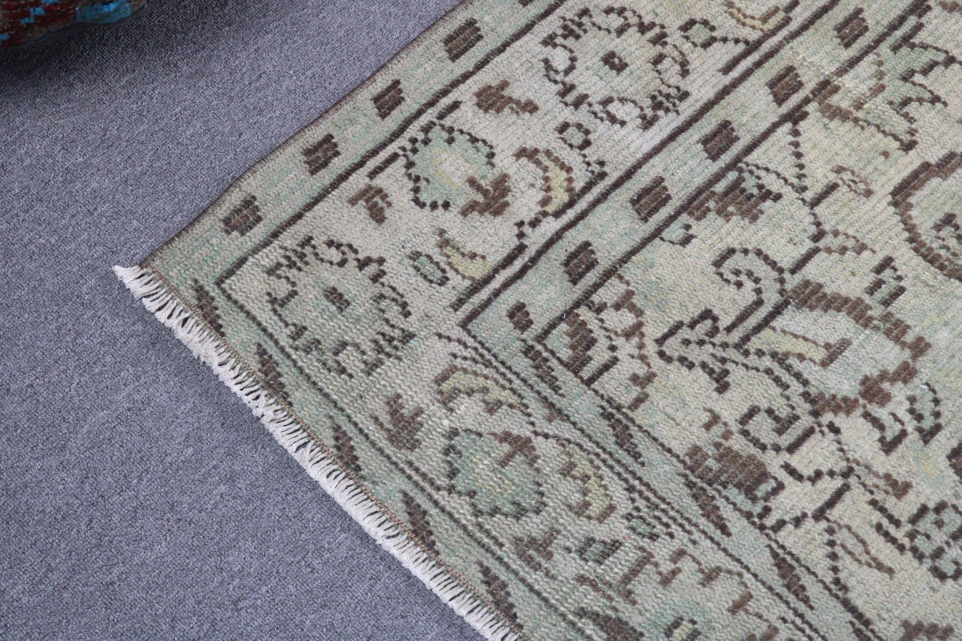 Bedroom Rug, Ethnic Rugs, Salon Rugs, Turkish Rug, Vintage Rugs, 5.6x10.3 ft Large Rug, Kitchen Rug, Oriental Rugs, Green Floor Rug