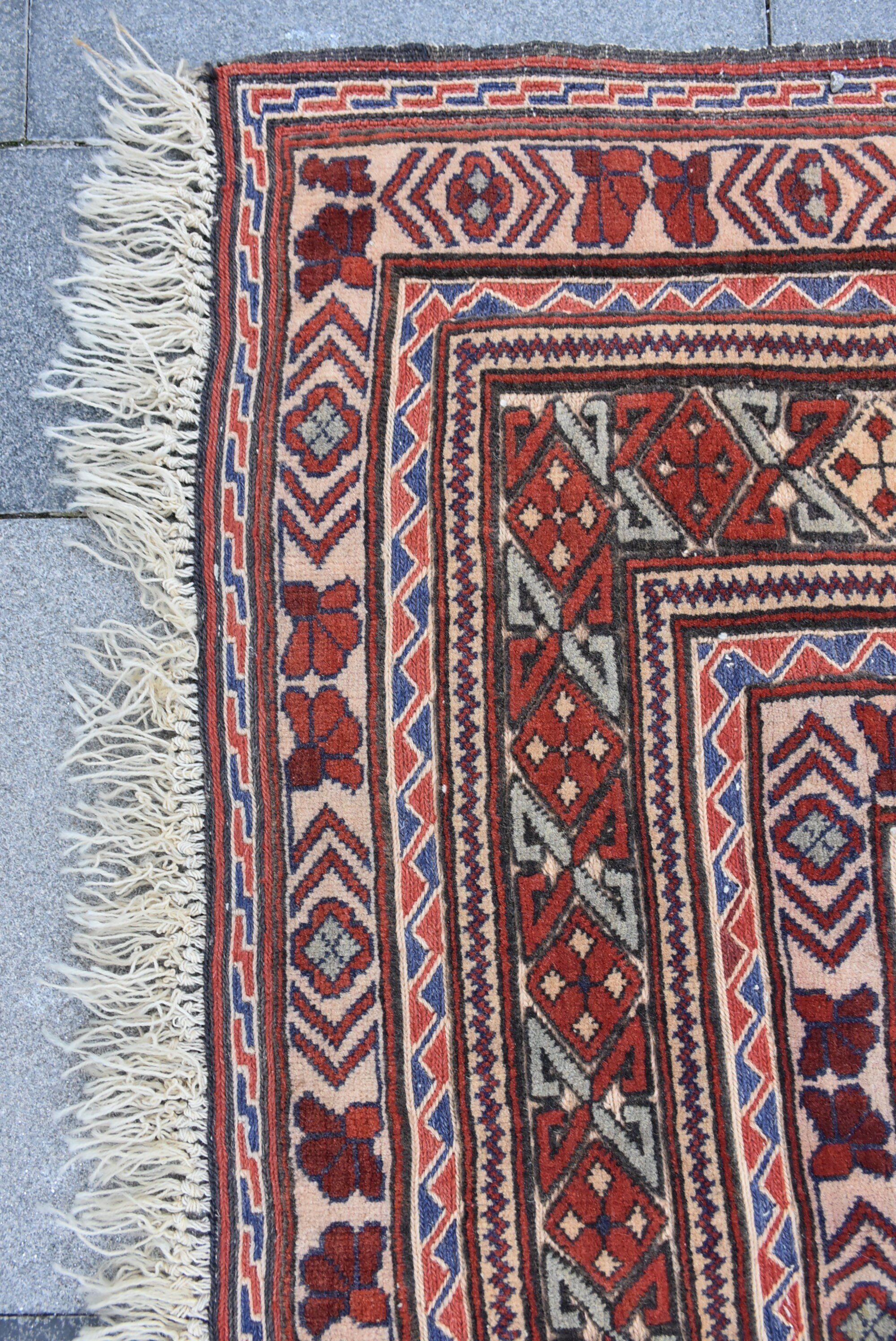 6.7x9 ft Large Rug, Turkish Rug, Vintage Rug, Wool Rugs, Eclectic Rug, Red Bedroom Rugs, Dining Room Rug, Bedroom Rug, Rugs for Salon