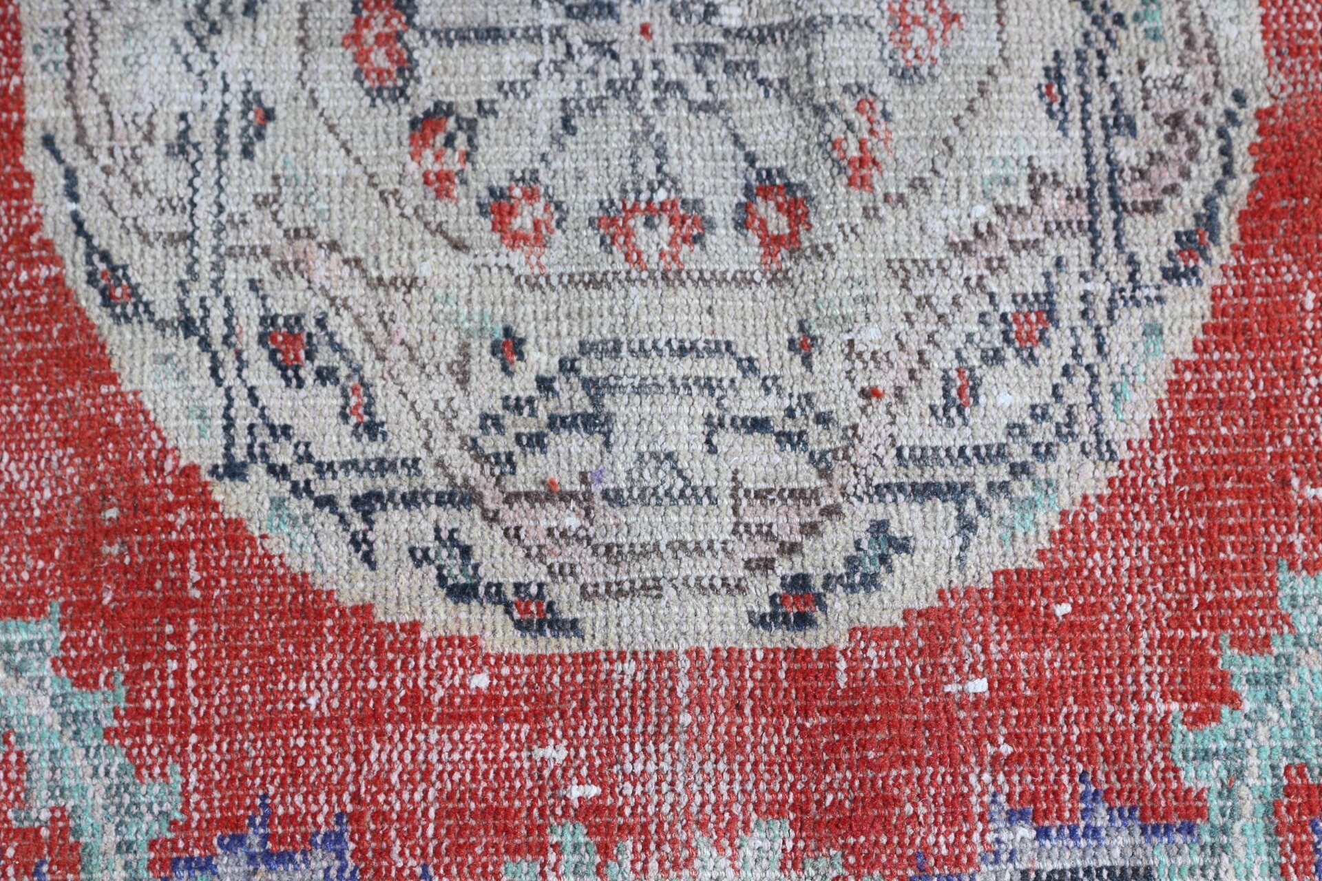 Moroccan Rug, Vintage Rug, Turkey Rug, Turkish Rugs, 2.9x8.5 ft Runner Rug, Corridor Rug, Red Oushak Rugs, Oriental Rug, Rugs for Stair