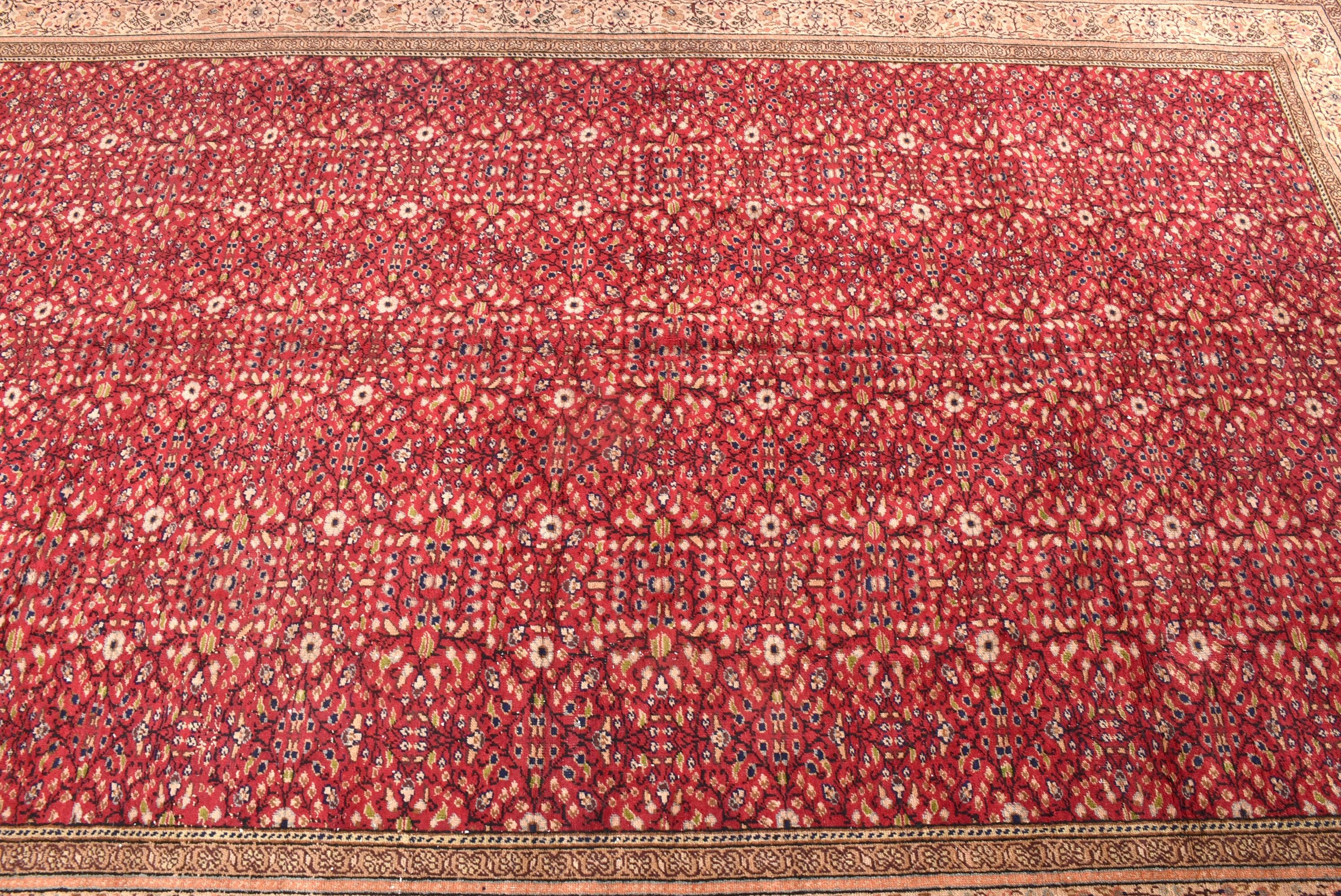 Vintage Rugs, Turkish Rug, Large Boho Rugs, Moroccan Rug, Bedroom Rugs, Red Anatolian Rugs, Dining Room Rug, 6.1x9.3 ft Large Rugs