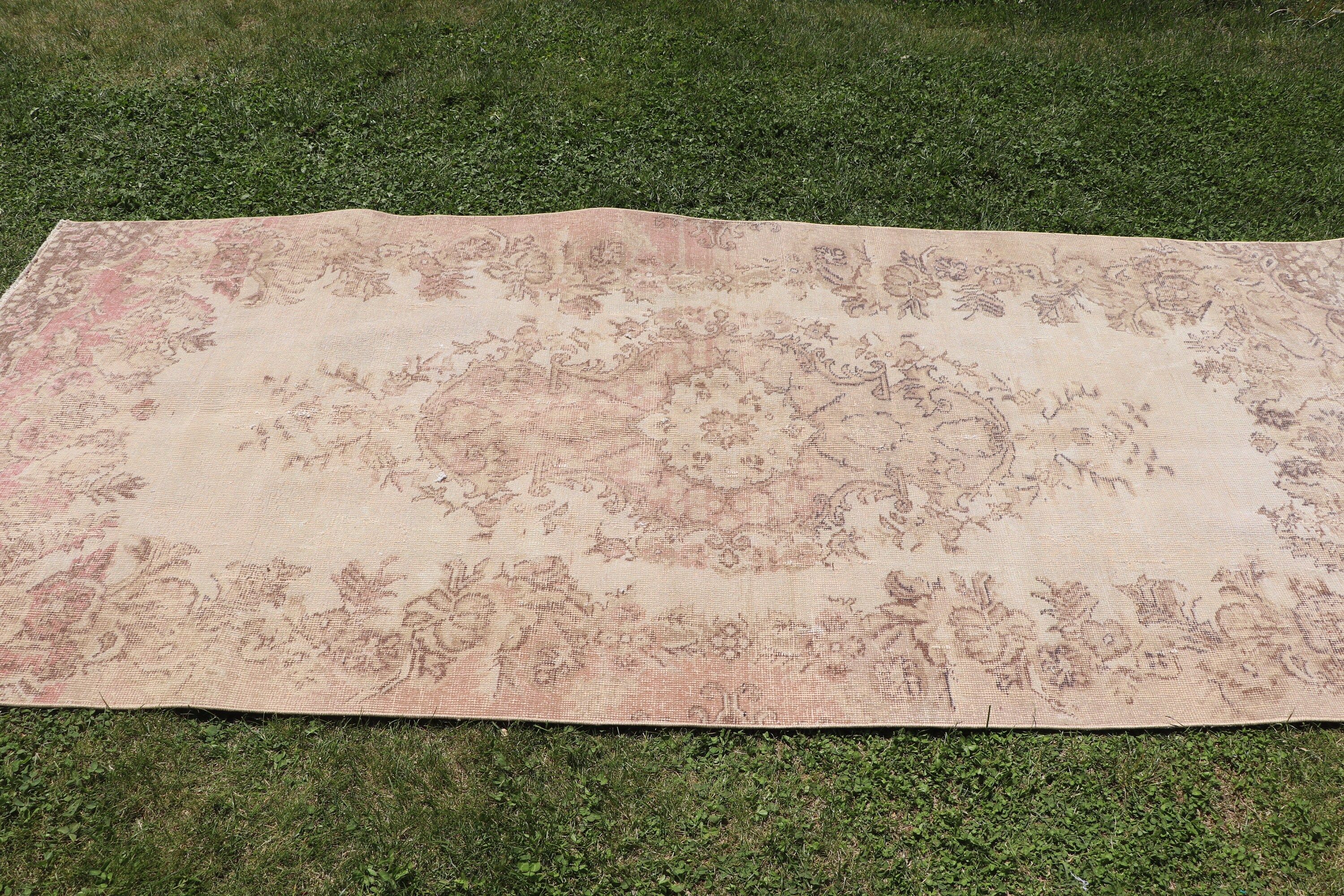 Boho Bölge Halısı, Fas Halısı, Kahverengi Yatak Odası Halıları, 3,9x9,3 ft Alan Halısı, Türk Halısı, Boho Halıları, Boho Bölgesi Halıları, Yer Halısı, Vintage Halı