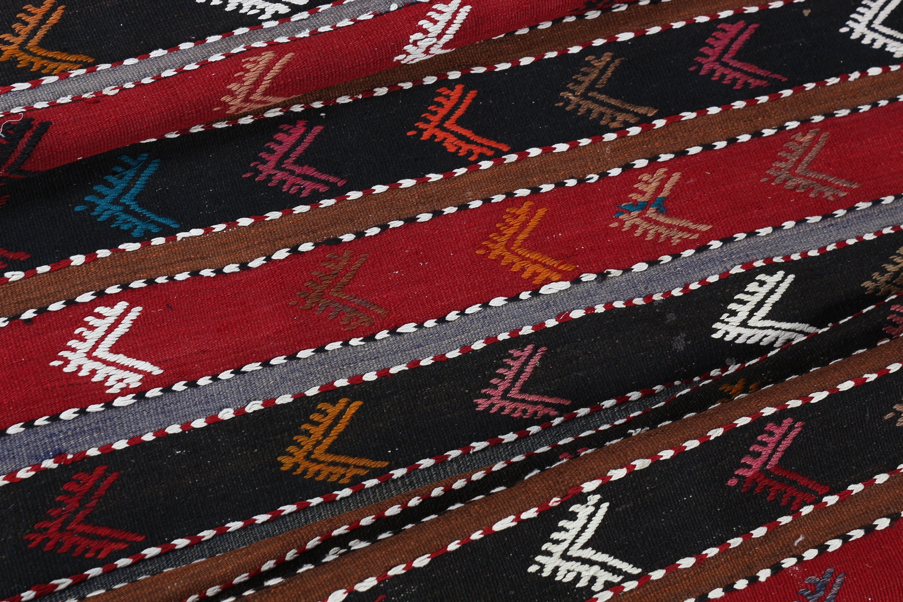 Wedding Rug, Red Anatolian Rug, Kilim, Corridor Rug, Kitchen Rugs, 3.2x8.2 ft Runner Rugs, Cool Rug, Turkish Rug, Vintage Rug