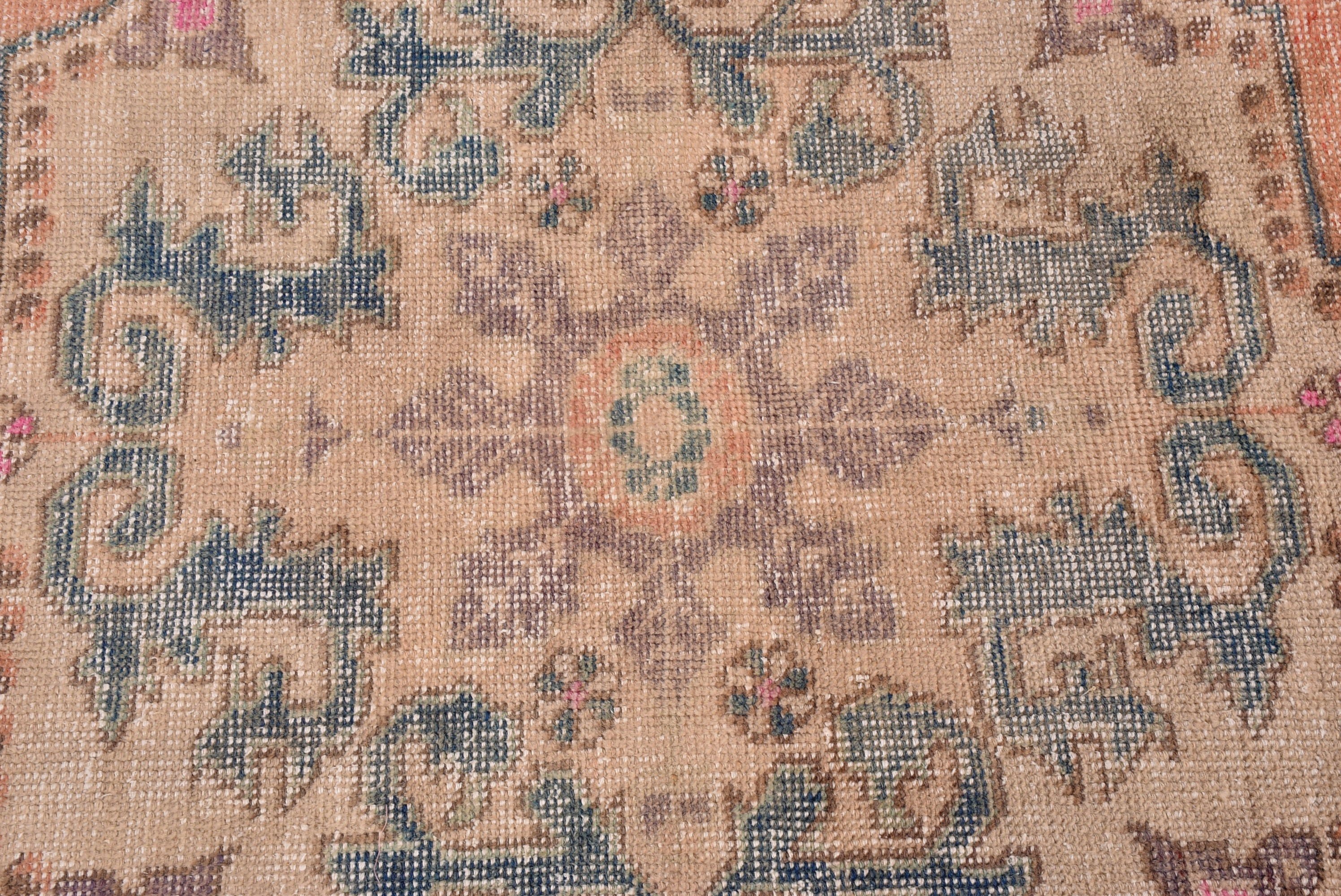 3.6x6.3 ft Accent Halılar, Vintage Accent Halılar, Havalı Halı, Türk Halısı, Boho Accent için Halılar, Bej Antika Halı, Fas Halıları, Vintage Halılar