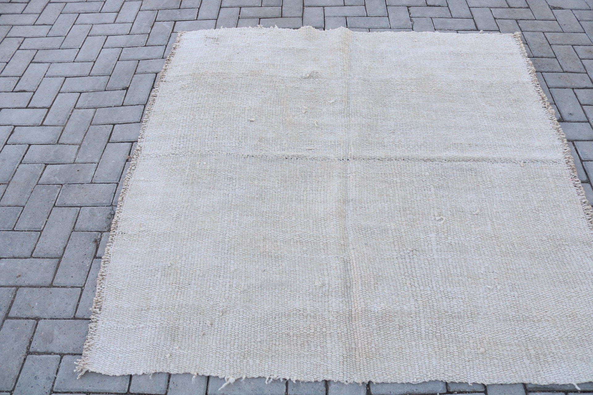 Türk Bölge Halıları, Oturma Odası Halıları, Renkli Halı, Mutfak Halısı, Vintage Halı, Eski Halı, 5.1x4.9 ft Alan Halıları, Türk Halısı, Oushak Halısı