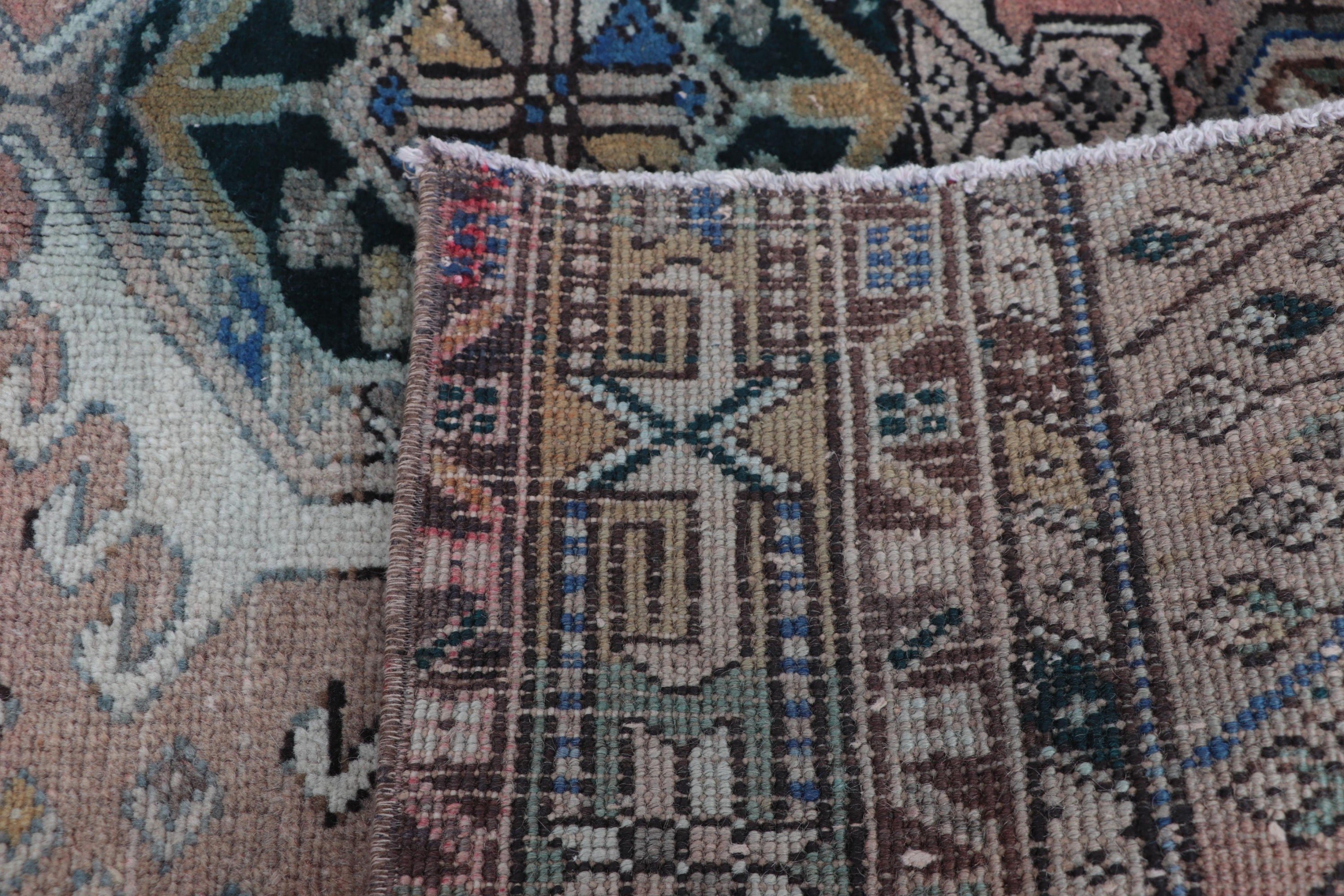 Turkish Rugs, Bronze Floor Rugs, Vintage Rugs, Bathroom Rug, Kitchen Rugs, Anatolian Rugs, 2.8x3.3 ft Small Rugs, Small Vintage Rugs