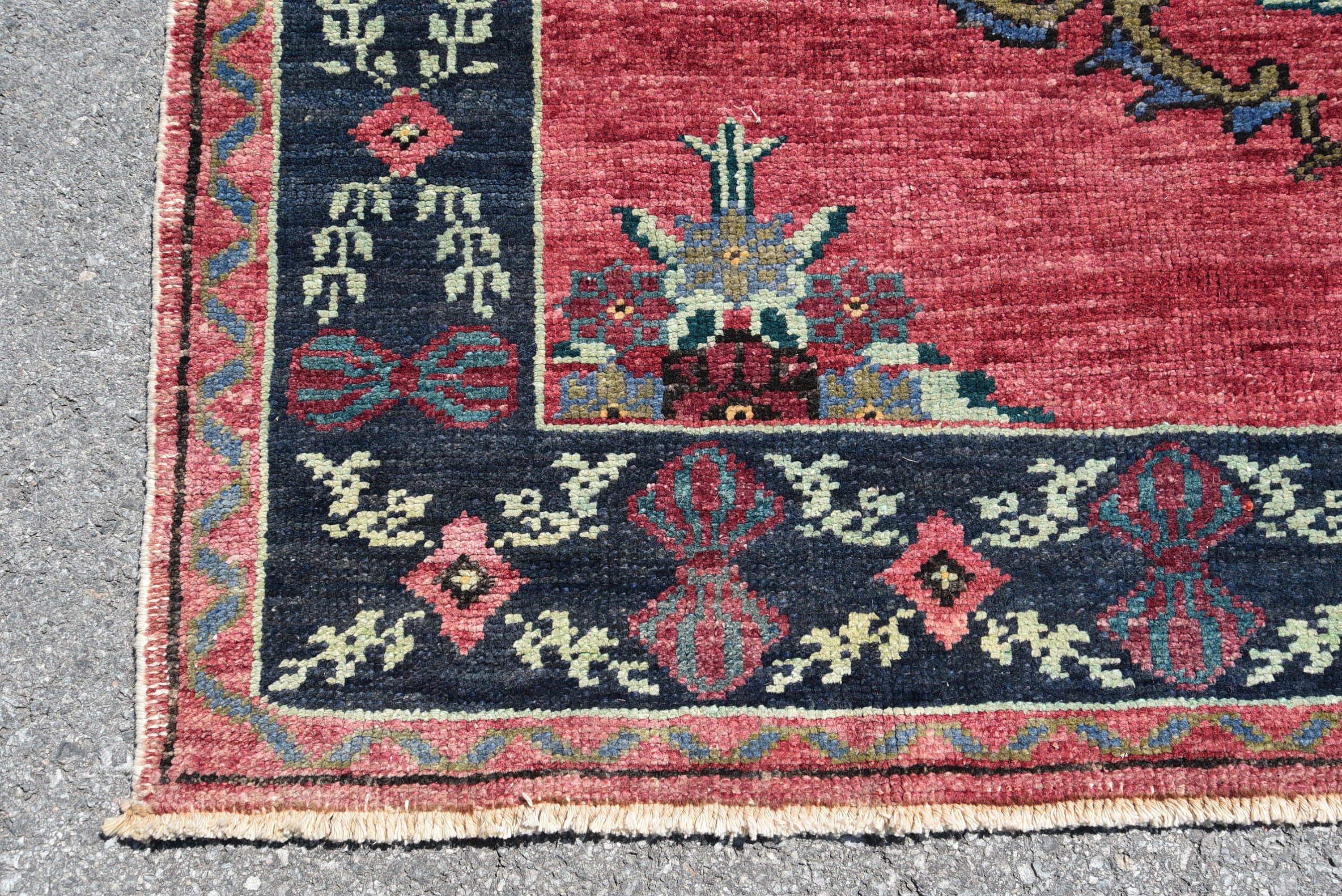 Mutfak Halısı, 4.7x12.2 ft Yolluk Halısı, Koridor Halısı, Merdiven Halısı, Koridor Halıları, Oushak Halıları, Türk Halıları, Vintage Dekor Halıları, Vintage Halılar