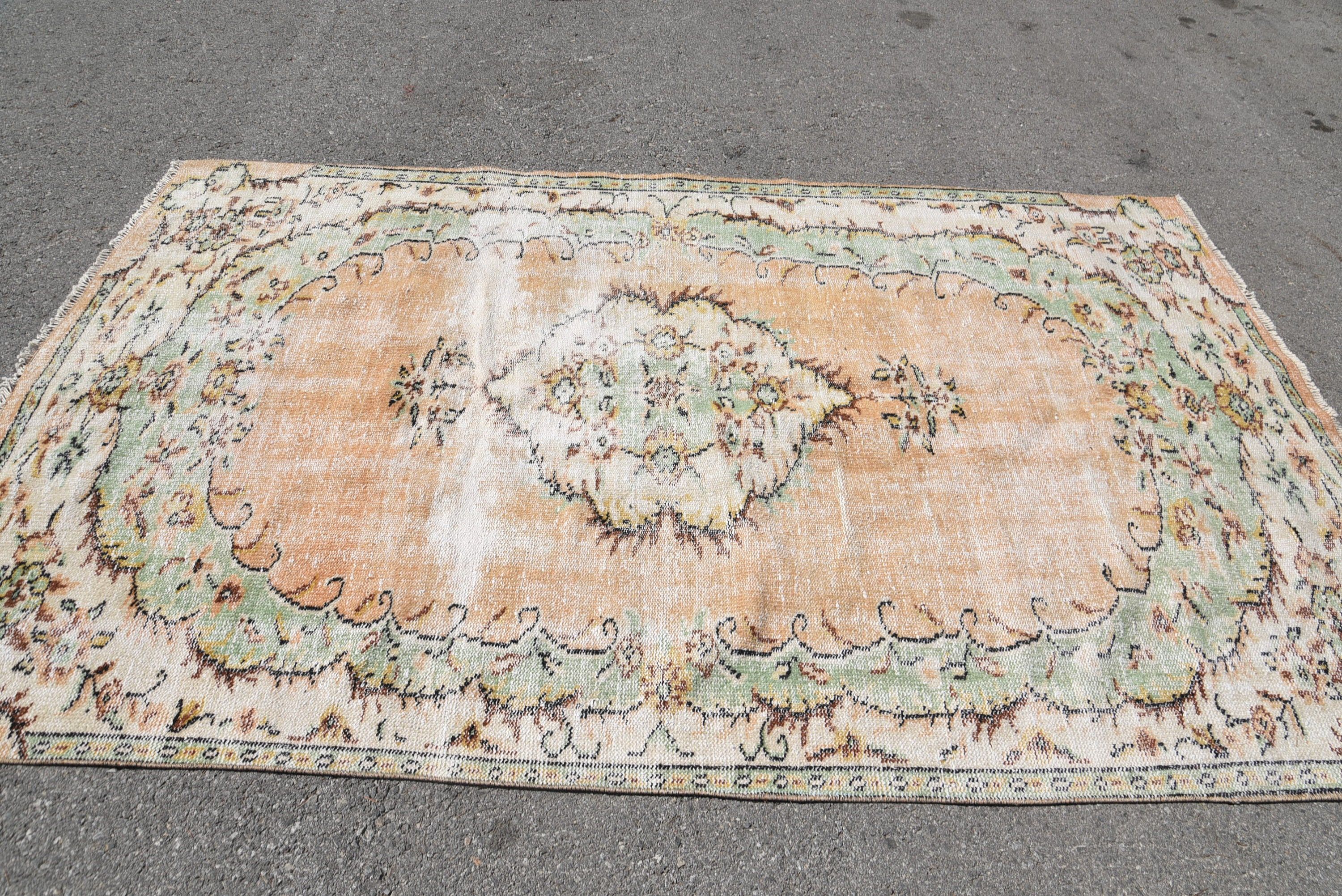 Vintage Halı, Oturma Odası Halıları, Türk Halısı, 5.3x8.8 ft Büyük Halı, Oryantal Halı, Yer Halısı, Yatak Odası Halıları, Salon Halısı, Organik Halı