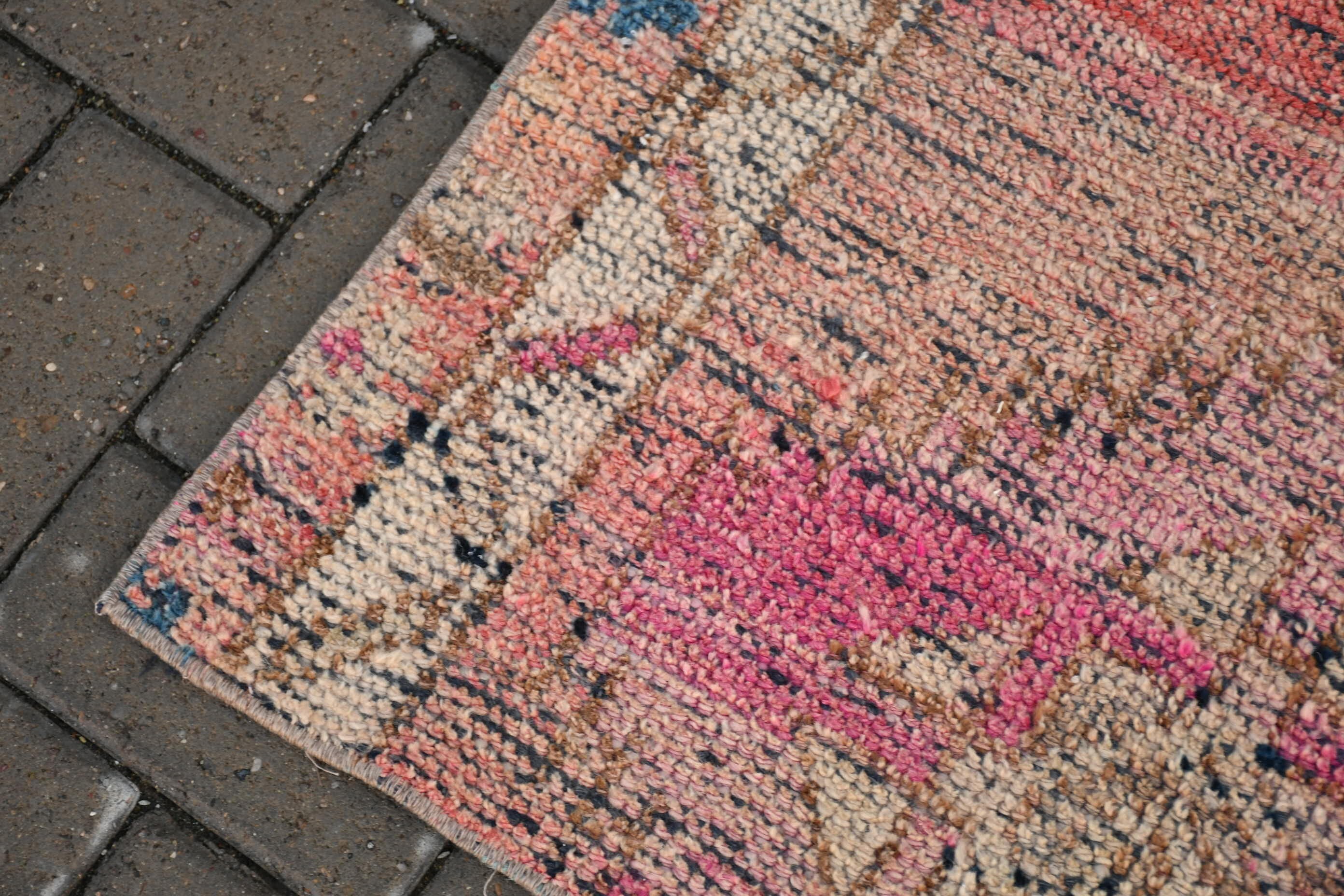 Floor Rugs, Nursery Rug, Wall Hanging Rug, Anatolian Rugs, Eclectic Rug, 2.4x2.2 ft Small Rug, Vintage Rug, Turkish Rugs, Purple Cool Rugs