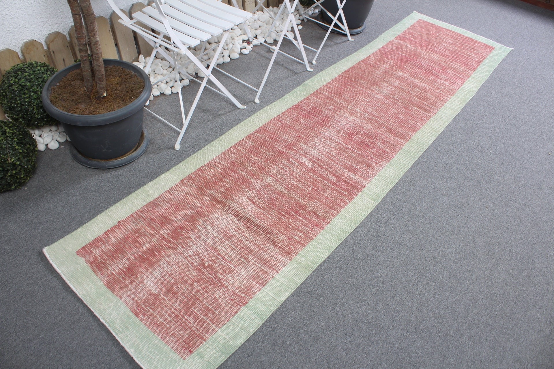 Rugs for Runner, Kitchen Rugs, Red Antique Rugs, Moroccan Rugs, Vintage Rug, Cool Rug, 2.4x9.5 ft Runner Rug, Turkish Rug, Stair Rug