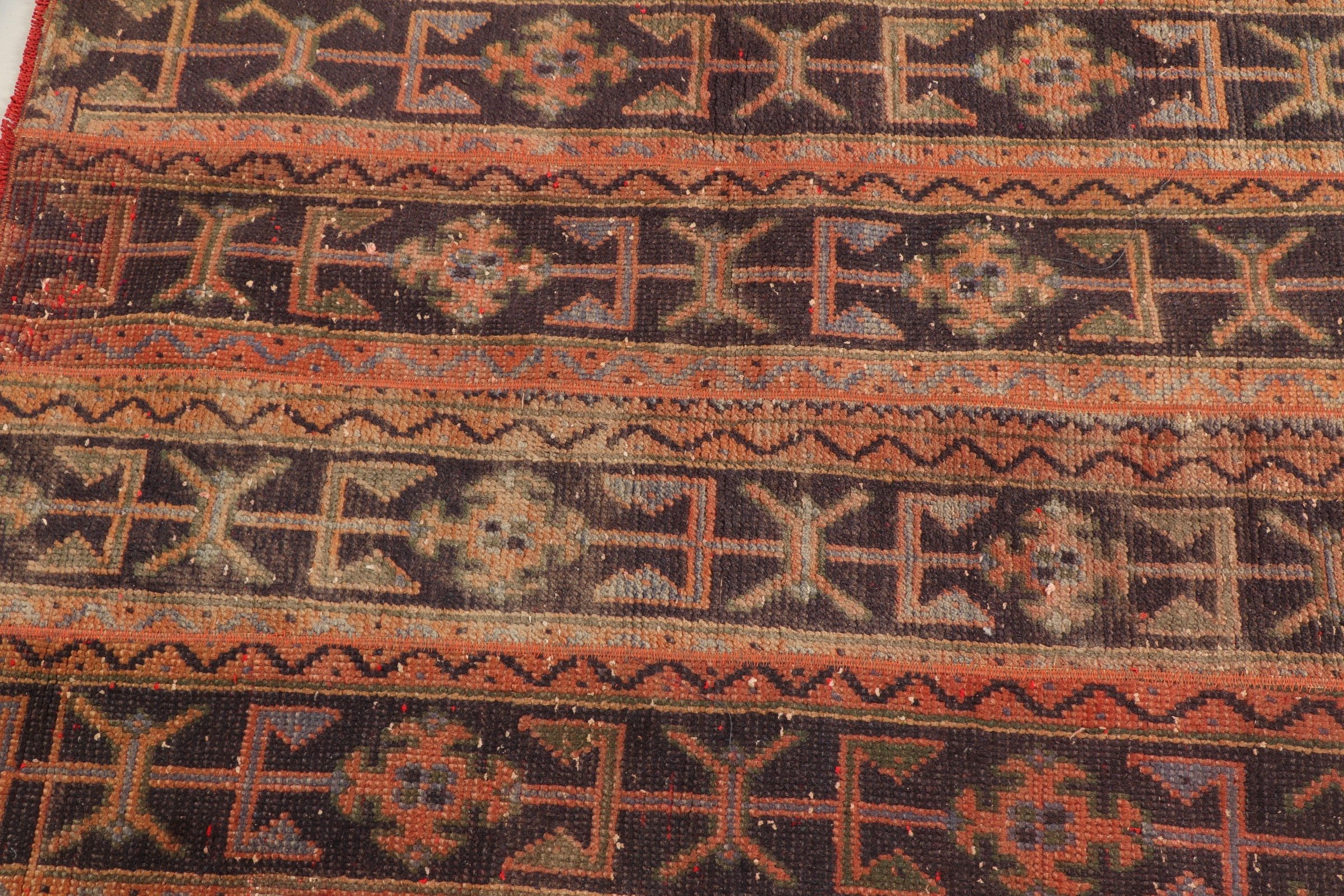 Antika Halı, Çocuk Odası Halıları, 2.8x4 ft Küçük Halı, Kırmızı Yer Halısı, Yün Halı, Vintage Halı, Araba Paspas Halısı, Türk Halısı, Duvar Asılı Halılar