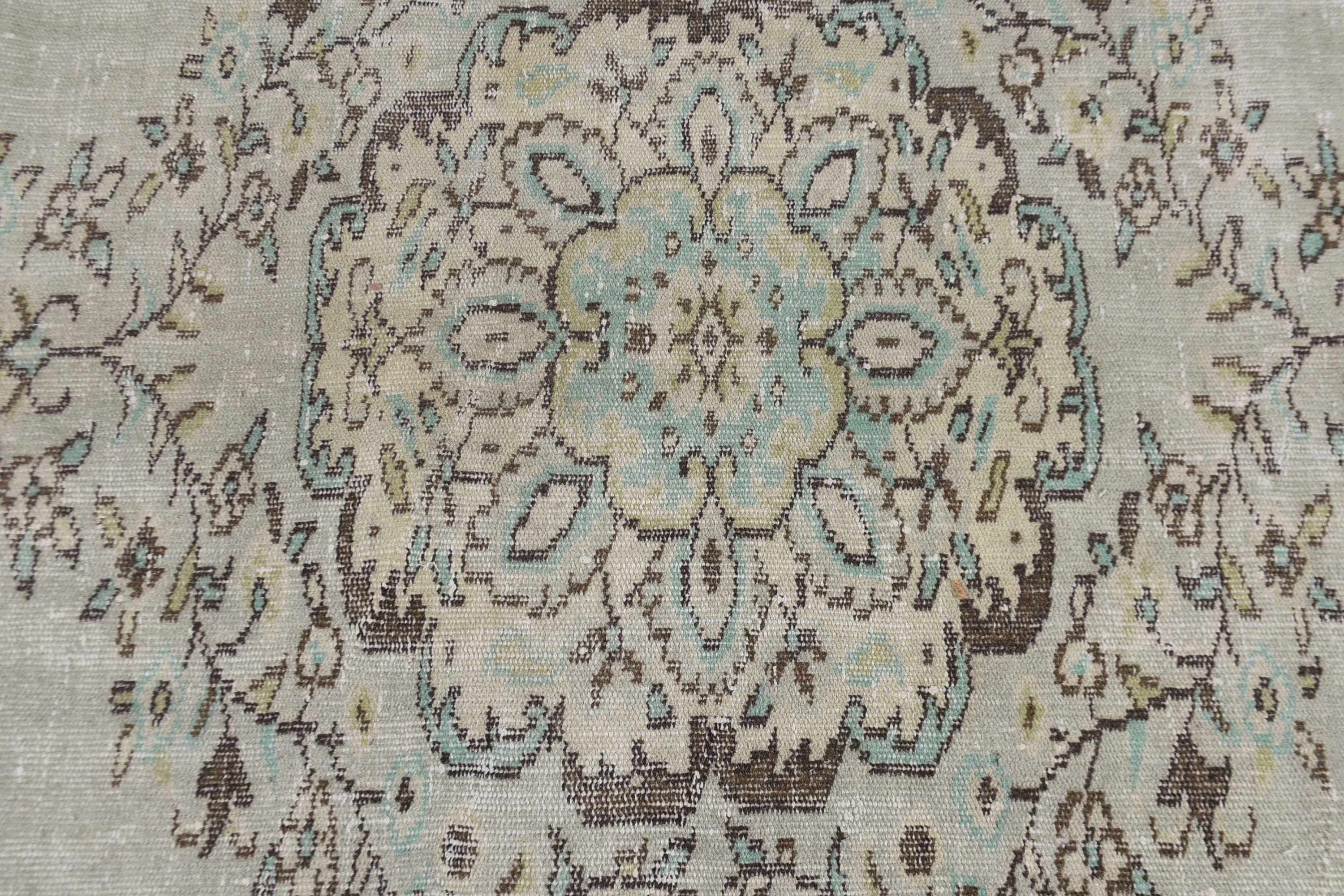 Rugs for Salon, Salon Rug, Green Moroccan Rug, Anatolian Rug, Turkish Rugs, Vintage Rugs, Bedroom Rugs, 5.4x8.6 ft Large Rugs, Antique Rug
