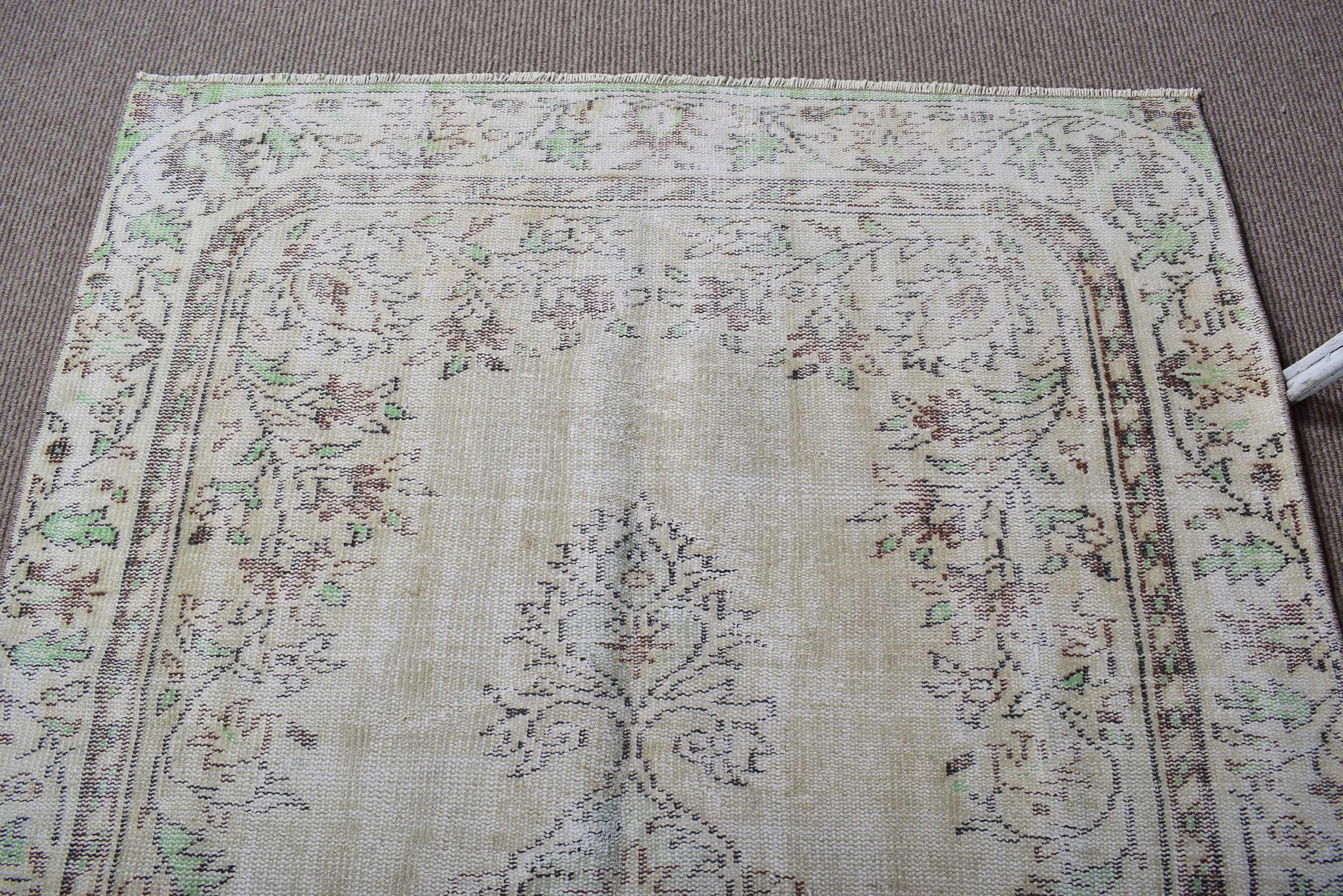 Boho Bölge Halıları, Düz Dokuma Halı, Yeşil Yer Halıları, Çocuk Odası Halıları, Türk Halıları, Aztek Halıları, Vintage Halılar, Antika Halı, 4,6x8,3 ft Alan Halısı