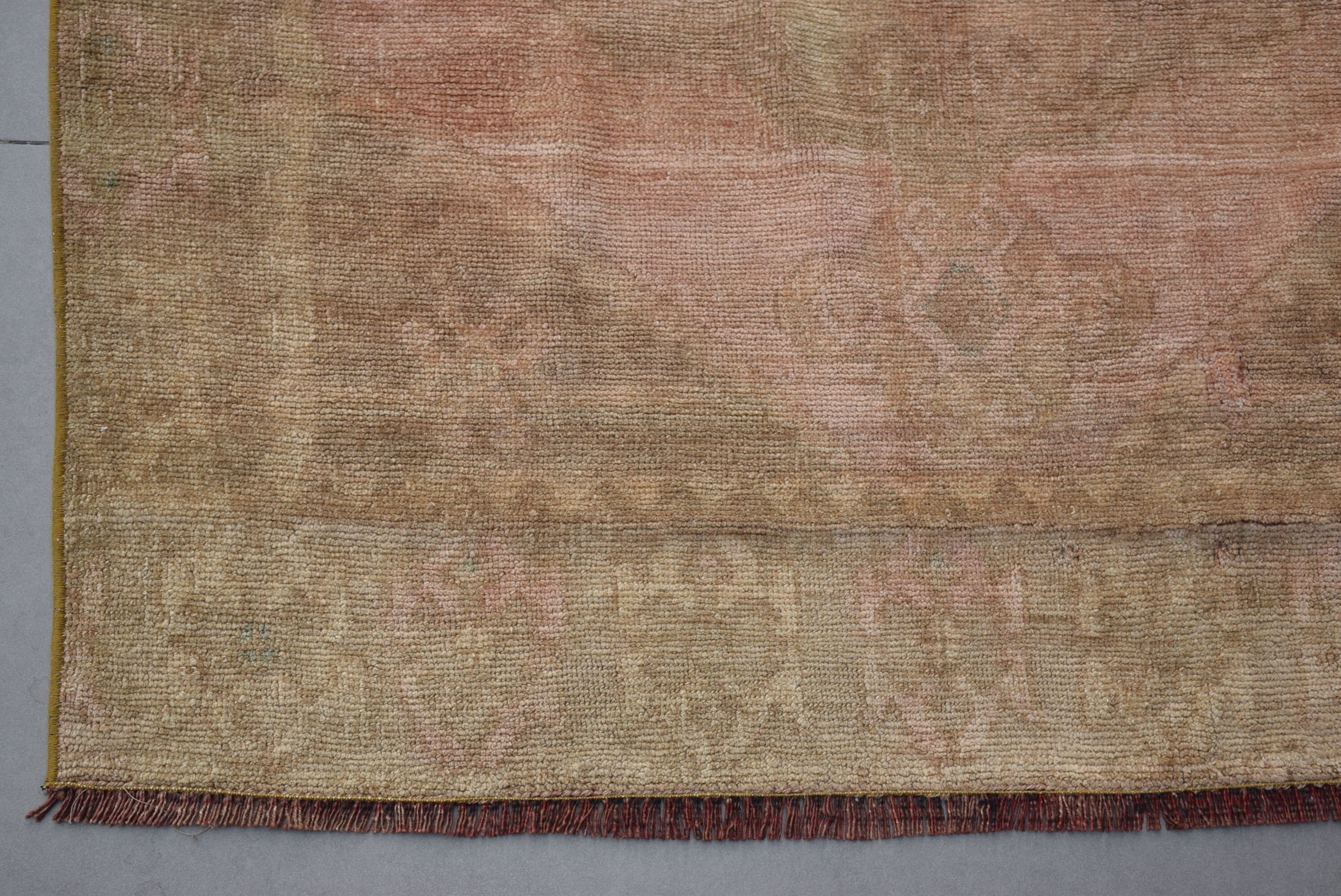 Nomadic Rug, Stair Rugs, Turkish Rug, Brown Anatolian Rugs, Antique Rugs, Kitchen Rugs, 3.4x9.8 ft Runner Rug, Vintage Rug, Oriental Rug