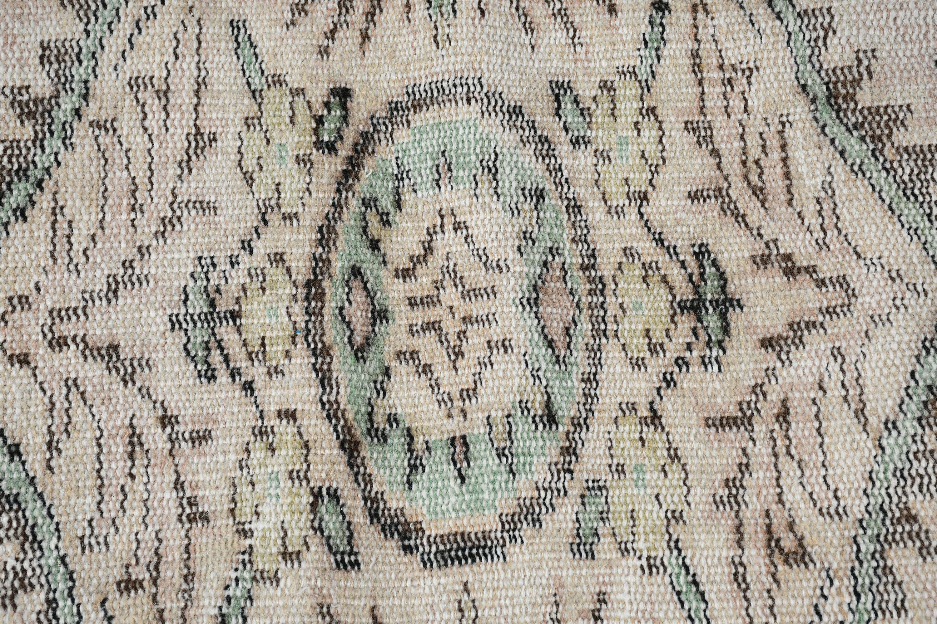 Bohemian Rug, Green  4.8x9.1 ft Large Rug, Moroccan Rug, Bedroom Rug, Dining Room Rugs, Turkish Rugs, Oushak Rugs, Vintage Rug