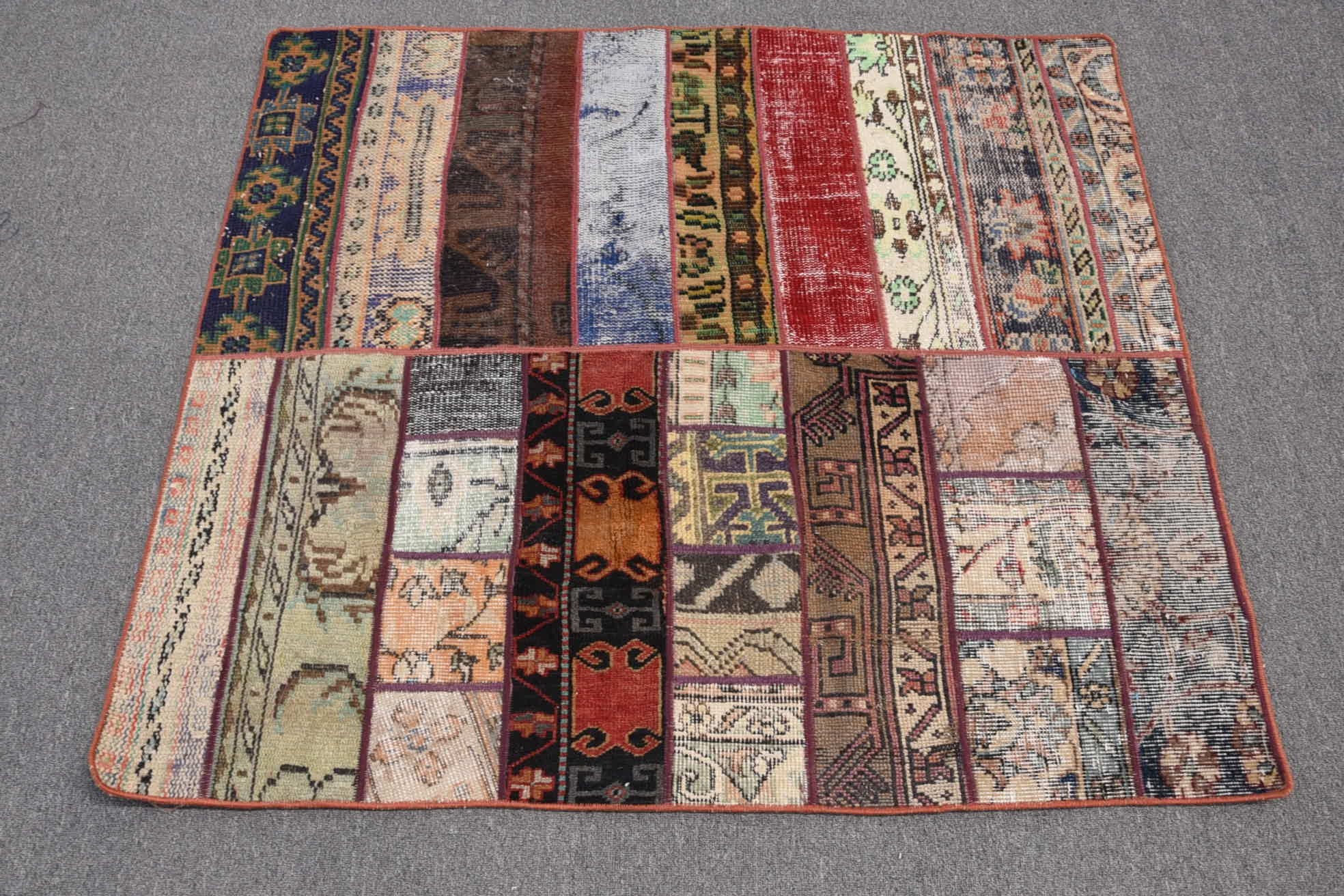 Giriş Halısı, Türk Halıları, Vintage Halılar, Yatak Odası Halıları, Pastel Halılar, Anadolu Halısı, 3,8x4,4 ft Aksan Halıları, Yatak Odası Halıları, Çocuk Odası Halıları