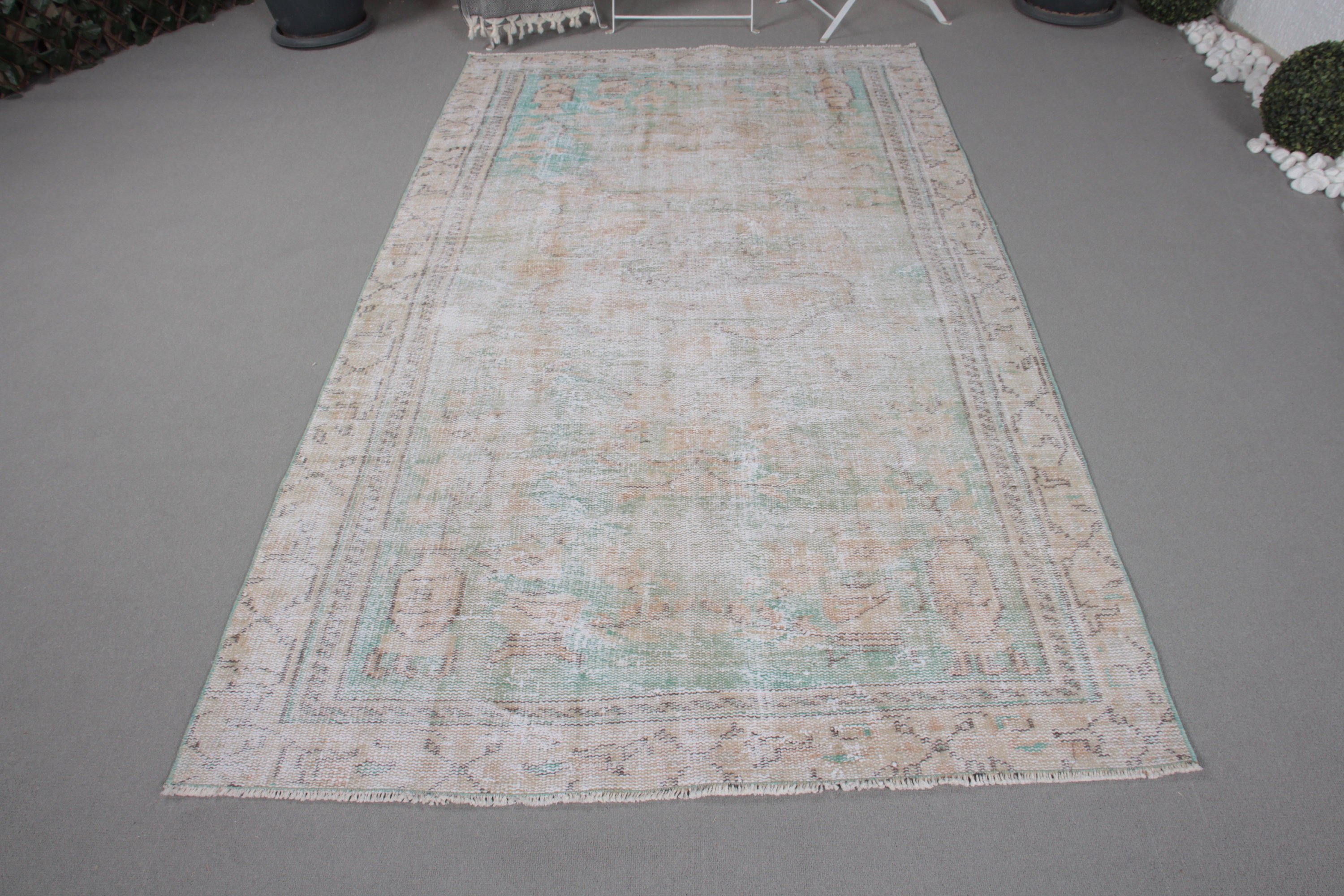 Floor Rug, 4.5x7.9 ft Area Rug, Vintage Area Rugs, Kitchen Rugs, Beige Moroccan Rugs, Office Rug, Turkish Rug, Vintage Rugs, Moroccan Rugs