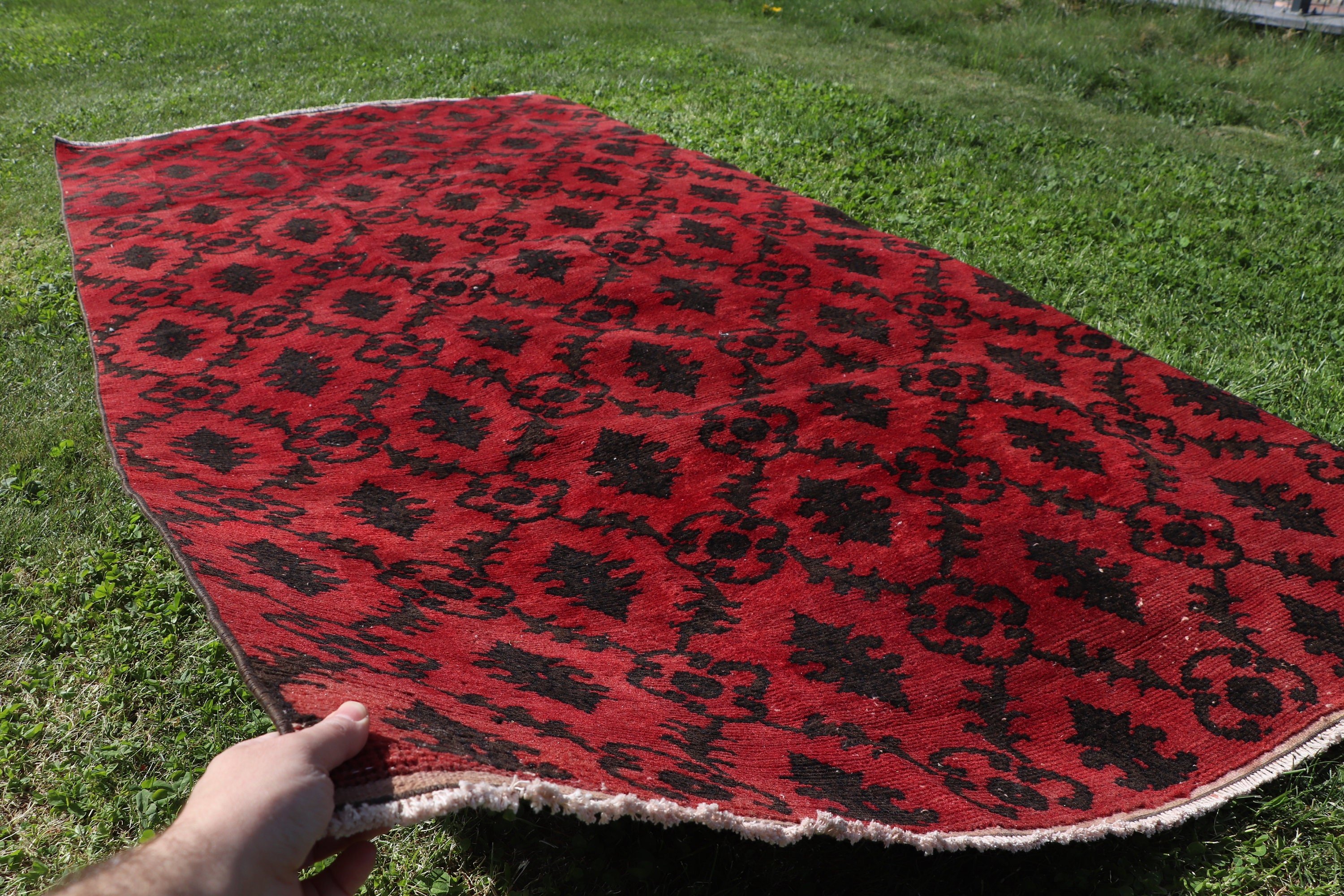 Çocuk Halısı, Kabile Halıları, Türk Halıları, Modern Halı, Siyah Yer Halıları, 4,1x8,6 ft Alan Halıları, Düz Dokuma Halılar, Vintage Halı, Boho Bölgesi Halıları