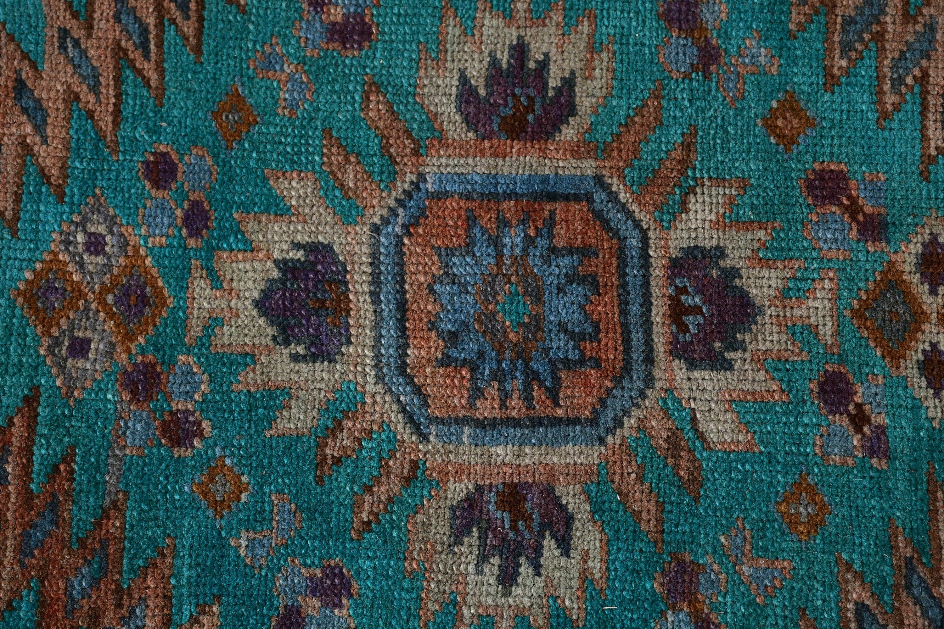 Living Room Rug, Vintage Rugs, Orange Kitchen Rug, Moroccan Rug, Turkish Rug, Turkey Rugs, Bedroom Rugs, Salon Rugs, 4.9x10.1 ft Large Rug
