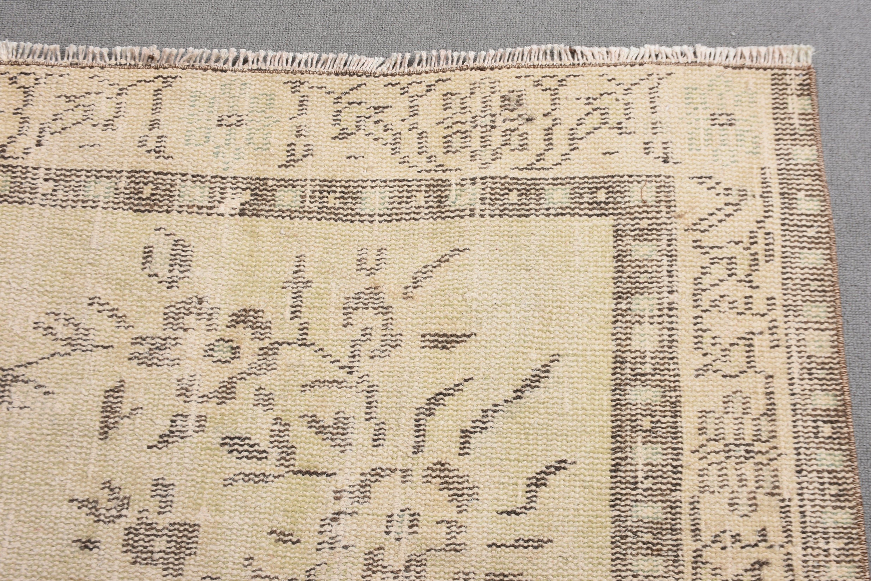 Vintage Halı, Bej İfade Halıları, Yemek Odası Halısı, Kabile Halısı, Anadolu Halıları, Yer Halıları, Türk Halısı, Büyük Boho Halısı, 5x8,5 ft Büyük Halı