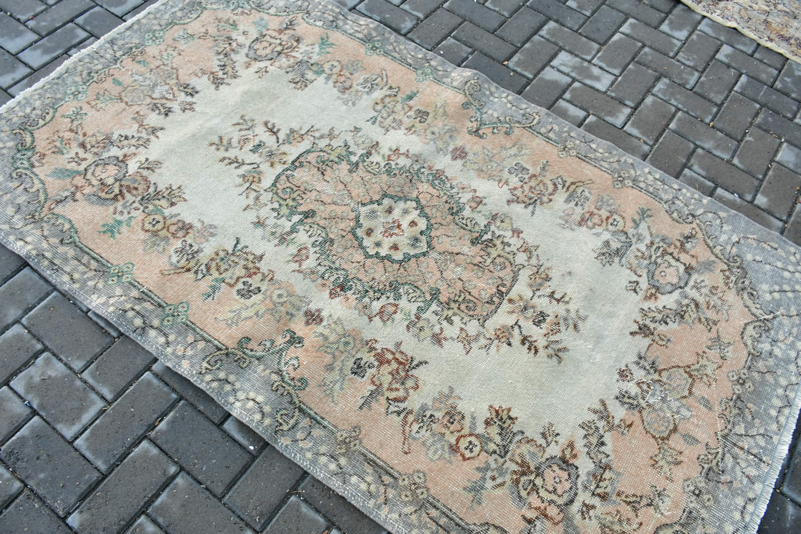 Floor Rug, 3.9x6.7 ft Area Rugs, Beige Bedroom Rug, Cool Rugs, Boho Rug, Moroccan Rugs, Vintage Rugs, Dining Room Rug, Turkish Rug