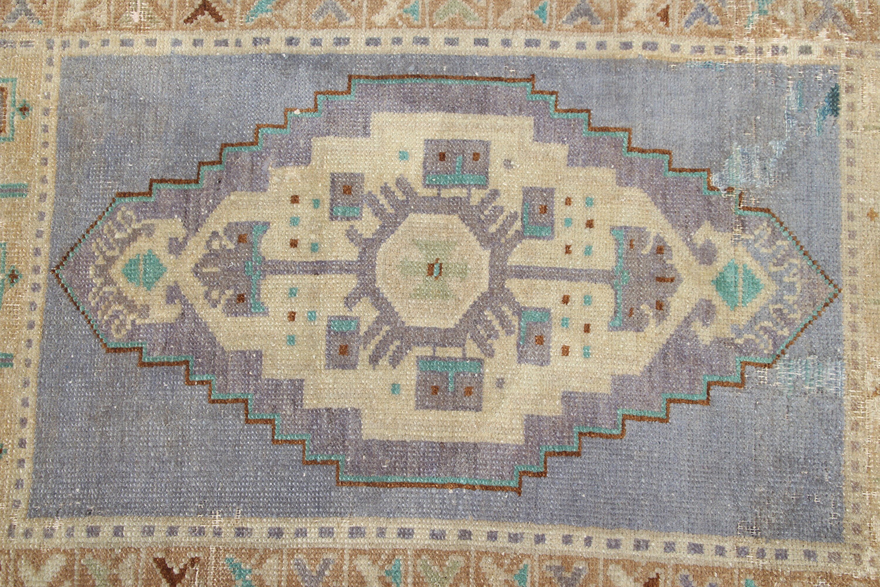 Türk Halısı, Yün Halı, 1.8x3.1 ft Küçük Halı, Vintage Halı, Duvara Asılan Halılar, Soğuk Halılar, Banyo Halıları, Mor Oryantal Halı, Kapı Paspası Halısı