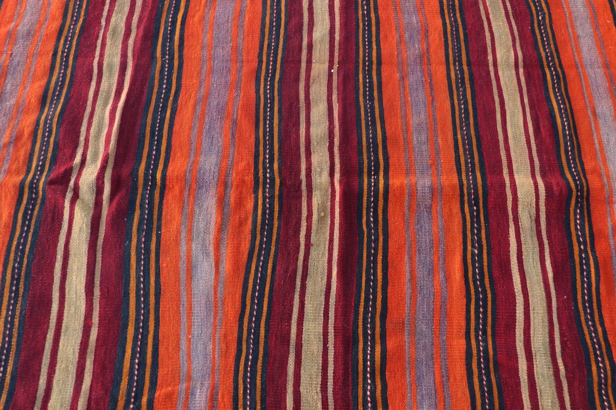 Living Room Rug, Retro Rugs, Anatolian Rugs, Vintage Rug, Kilim, Red Cool Rug, Kitchen Rugs, Bedroom Rug, Turkish Rug, 3.9x6.6 ft Area Rug