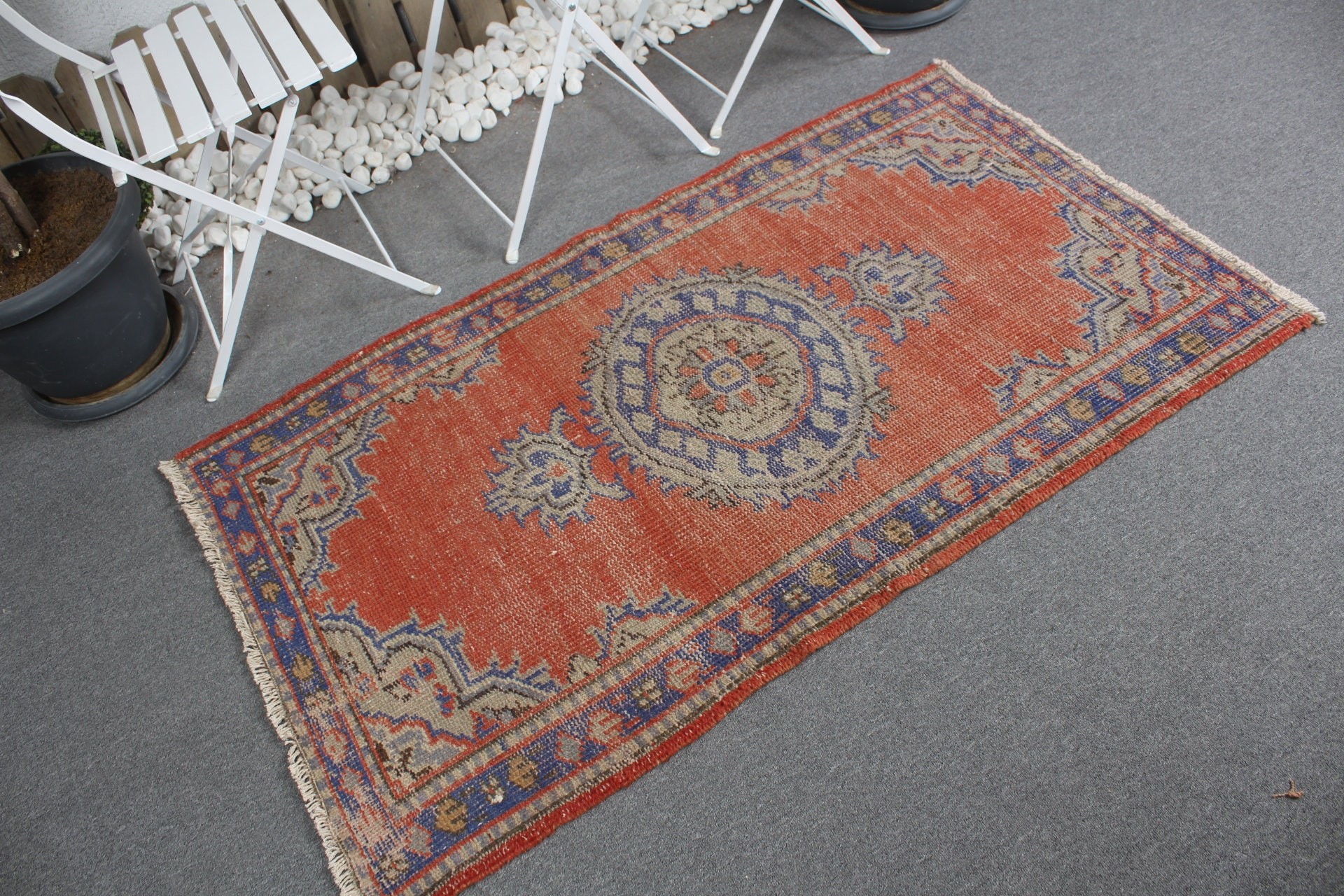 Nursery Rug, Home Decor Rug, Rugs for Nursery, Vintage Rugs, Red Cool Rug, Kitchen Rug, Antique Rug, Turkish Rugs, 2.9x5.2 ft Accent Rug