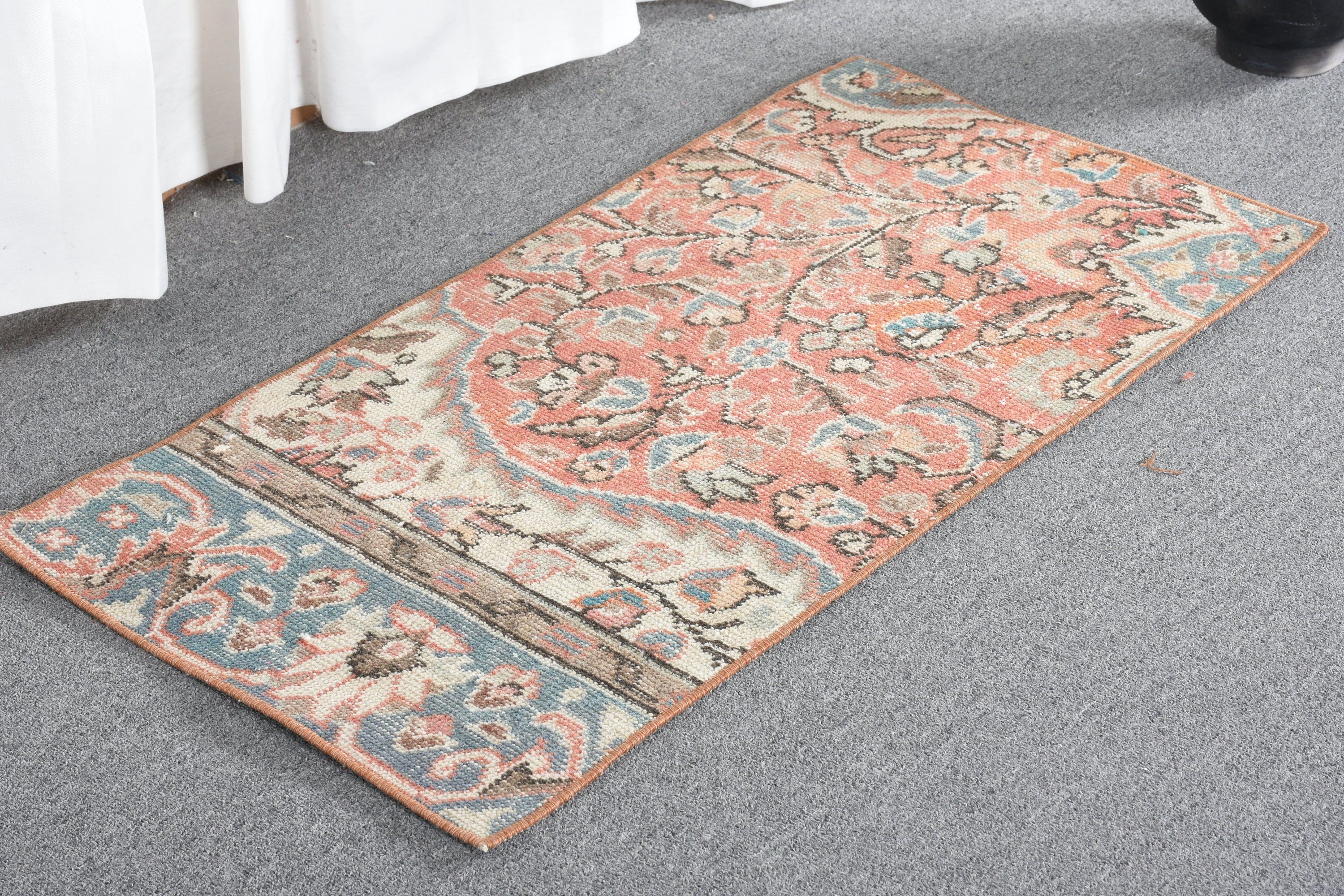 Bath Rugs, Rugs for Car Mat, Entry Rug, 1.5x3 ft Small Rugs, Bedroom Rug, Antique Rugs, Vintage Rug, Brown Kitchen Rug, Turkish Rug