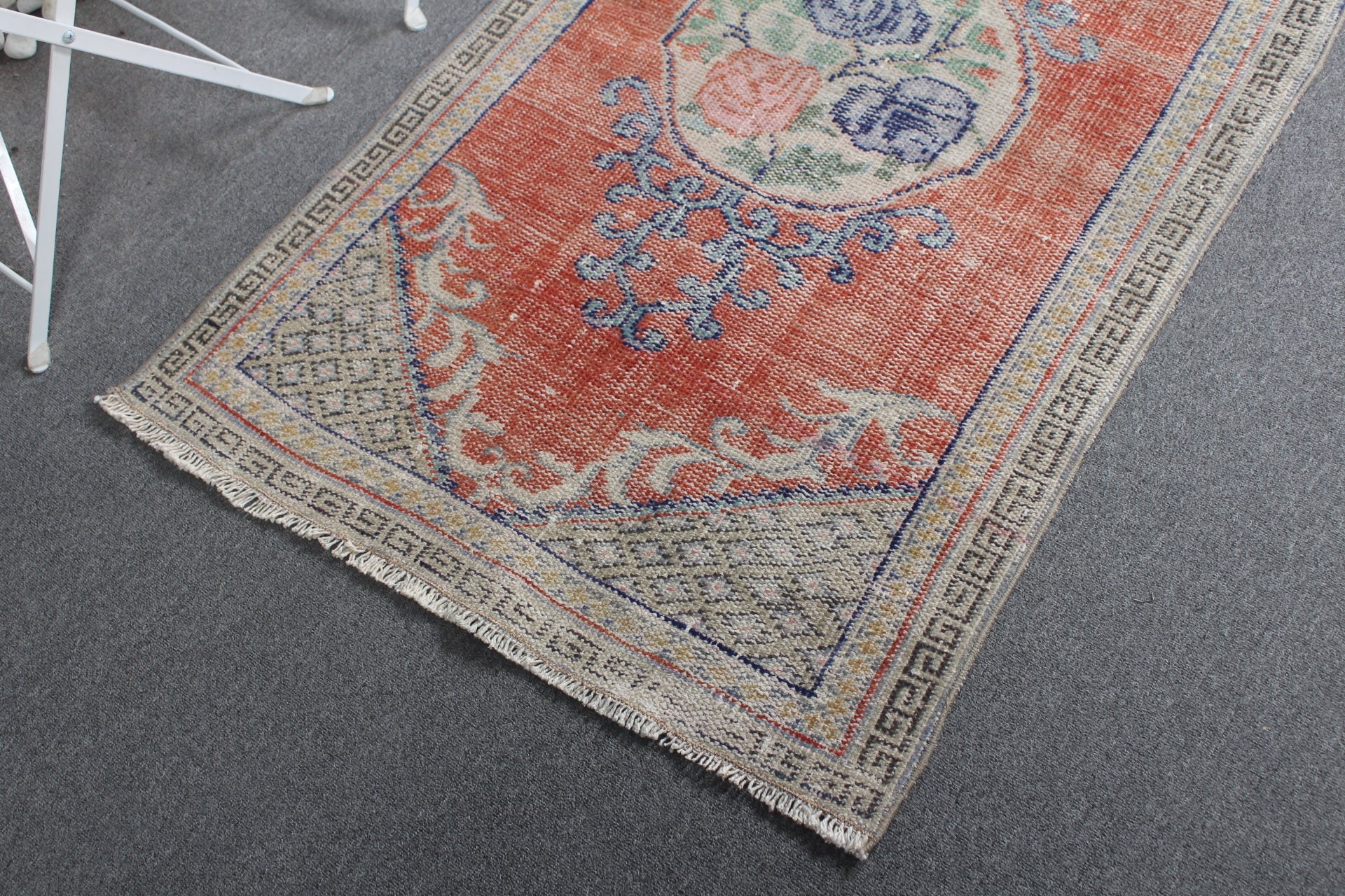 Yatak Odası Halısı, Türk Halısı, Vintage Halı, 2.7x4.6 ft Küçük Halı, Kırmızı Soğuk Halılar, Anadolu Halıları, Ev Dekorasyonu Halıları, Banyo Halıları, Banyo Halısı