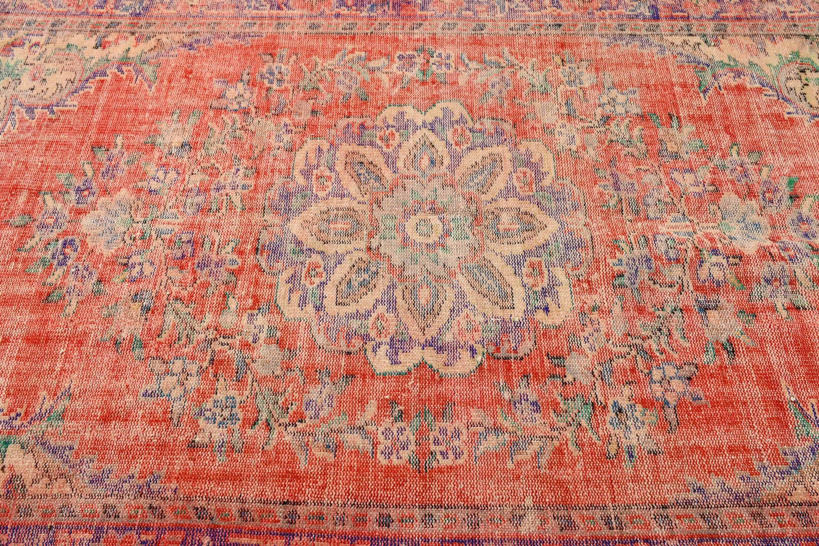 Yemek Odası Halısı, 5.5x9.3 ft Büyük Halı, Havalı Halı, Vintage Halılar, Yatak Odası Halıları, Türk Halısı, Oryantal Halı, Yatak Odası Halıları, Kırmızı Fas Halısı