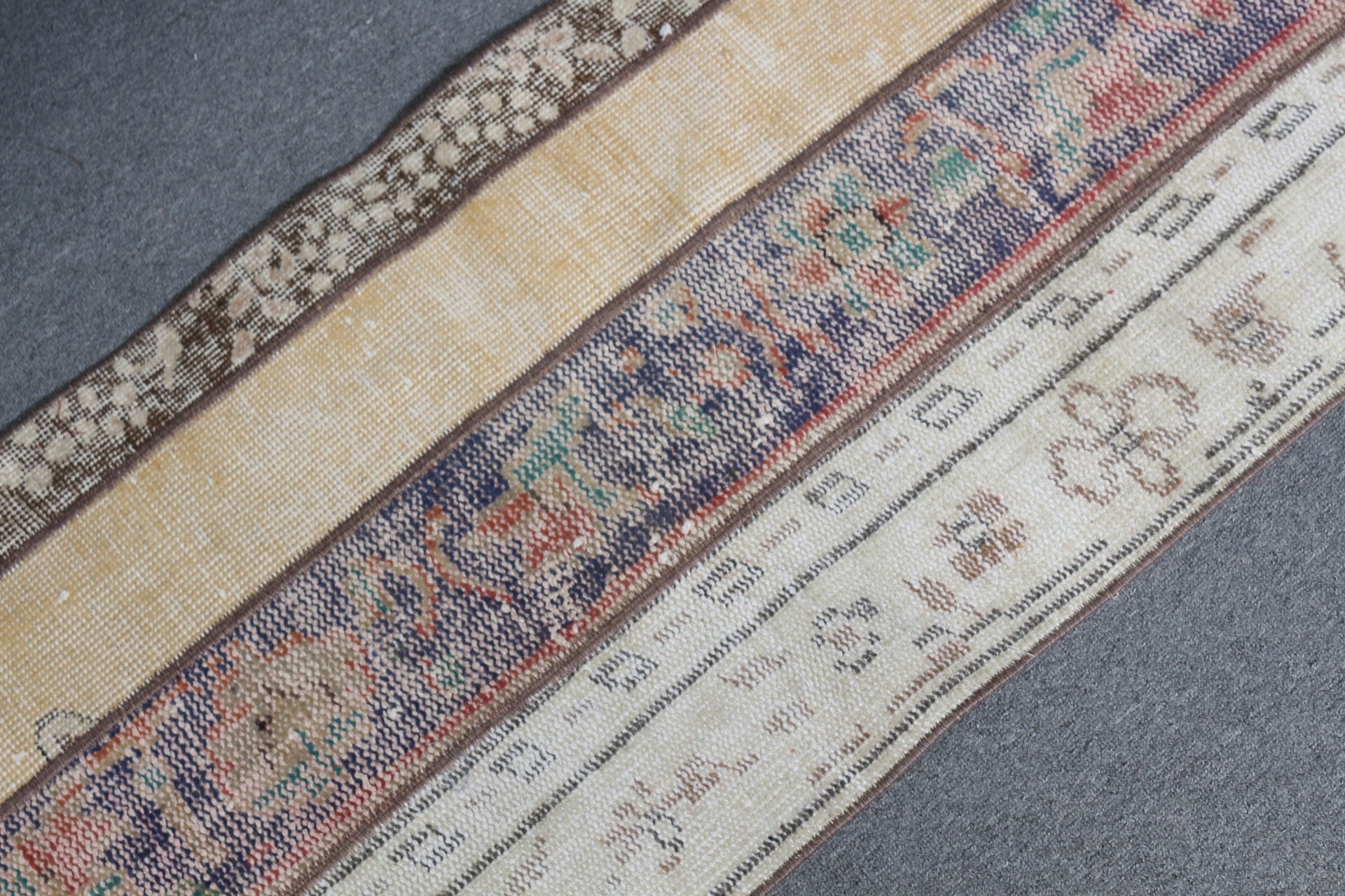 Göçebe Halıları, Mutfak Halıları, Oushak Halısı, Koridor Halısı, 1.9x5.7 ft Runner Halıları, Yatak Odası Halısı, Bej Mutfak Halısı, Türk Halısı, Vintage Halı