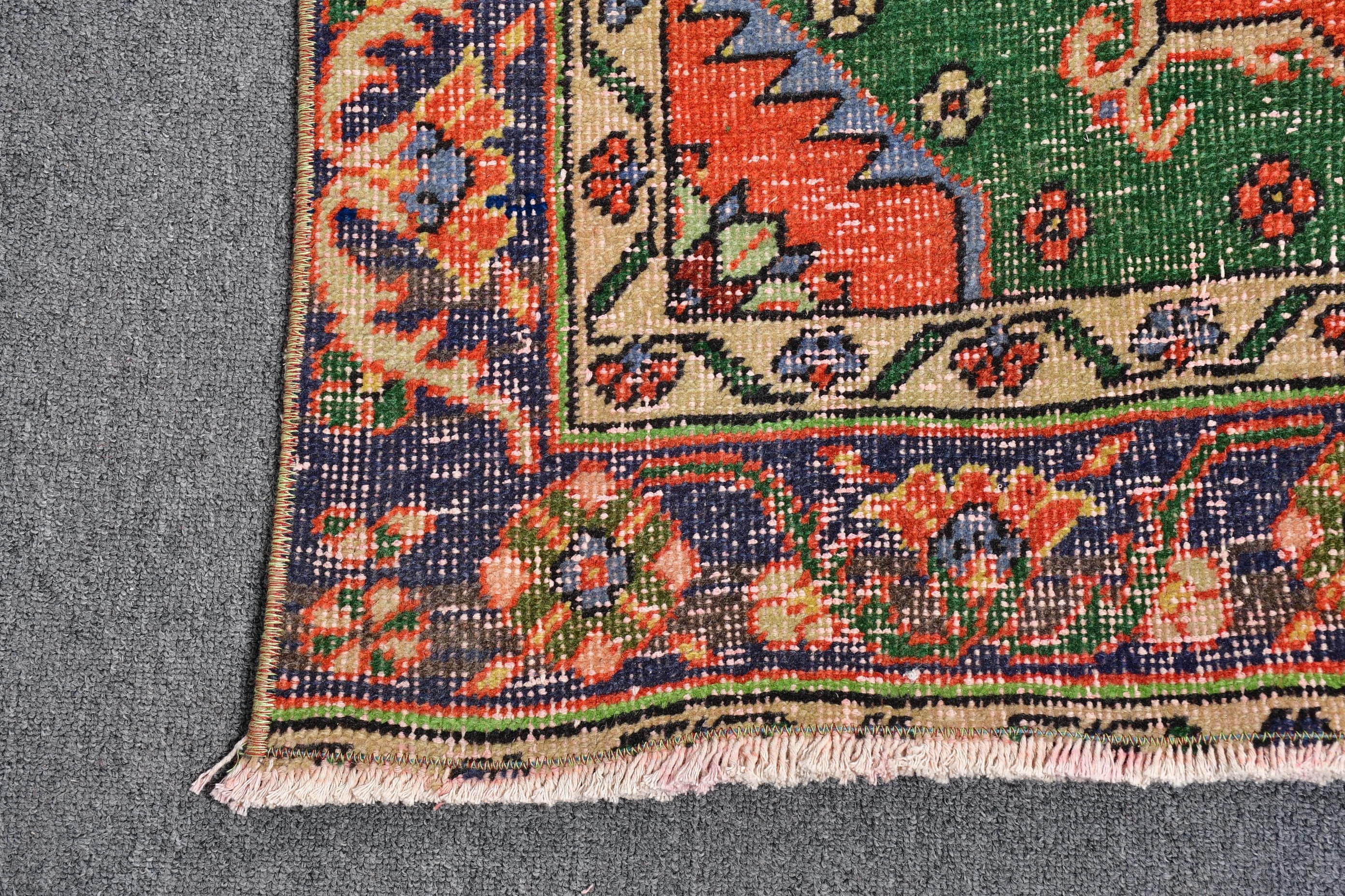 Turuncu Fas Halısı, Beni Ourain Runner Halıları, 4.3x12.1 ft Runner Halıları, Yer Halıları, Ev Dekor Halıları, Vintage Halılar, Koridor Halısı, Türk Halısı