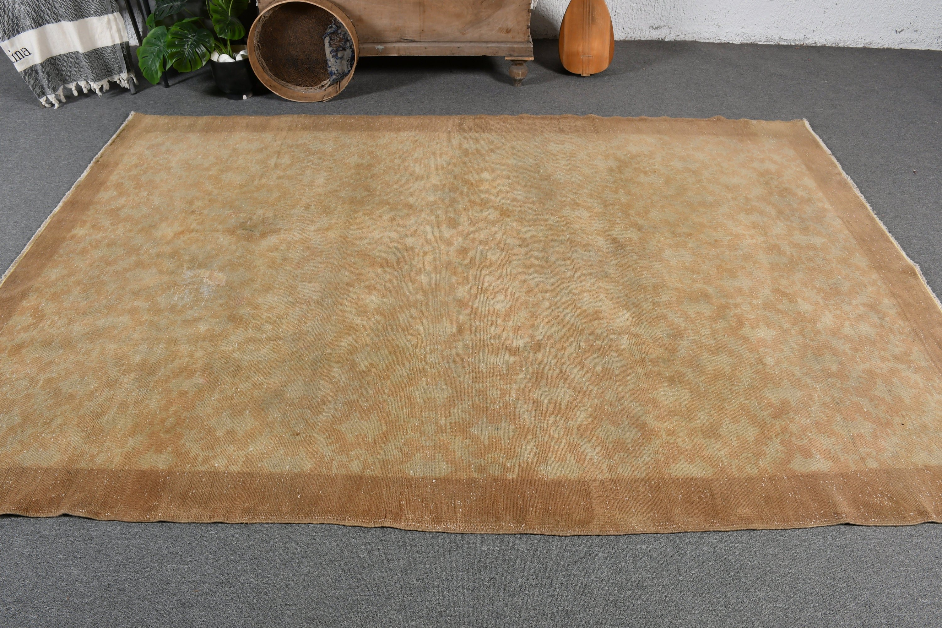 Salon Rugs, Cool Rugs, Beige Floor Rugs, 5.6x8.4 ft Large Rug, Turkish Rugs, Rugs for Bedroom, Vintage Rugs, Bedroom Rug