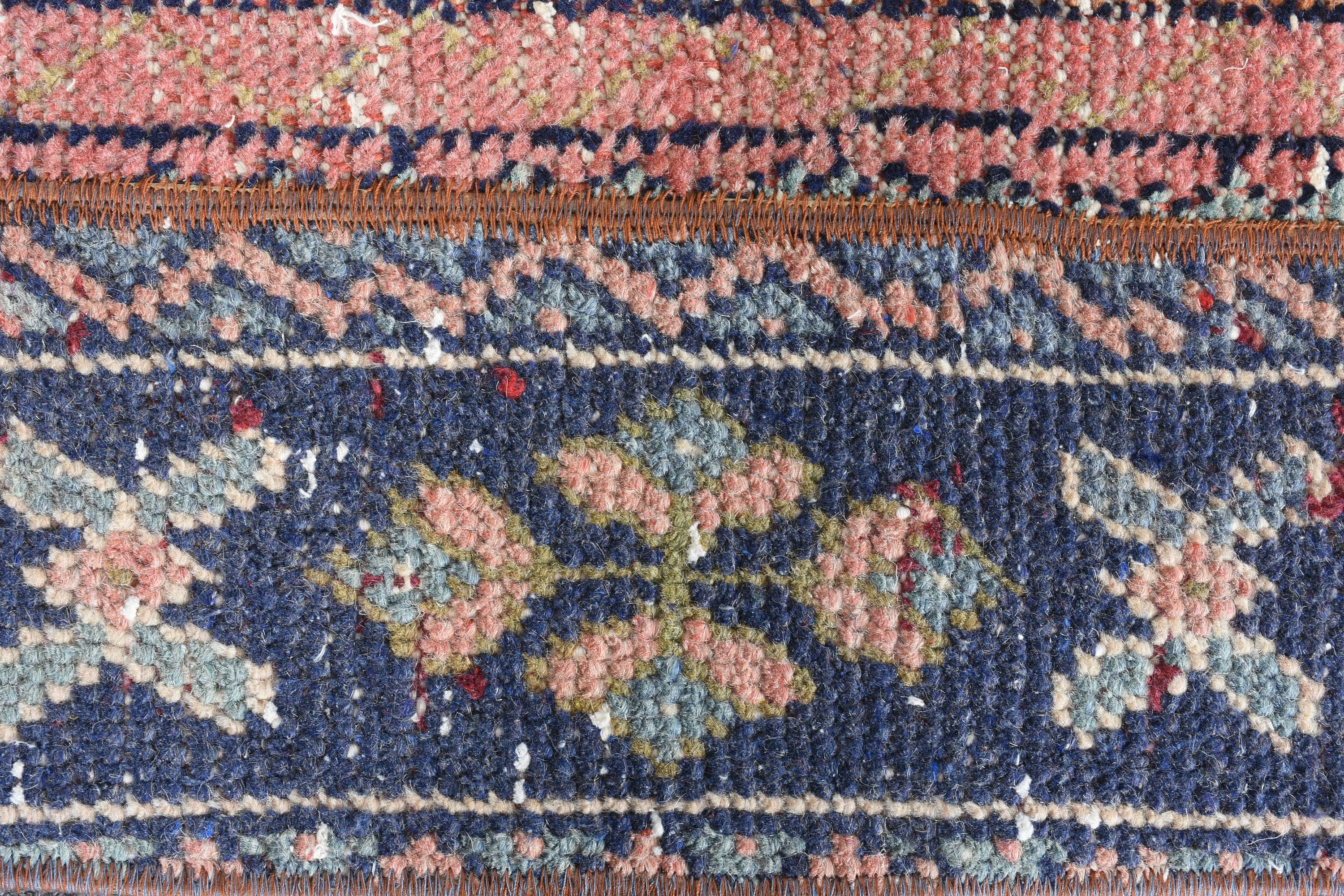 Turkey Rugs, Vintage Rug, Nursery Rug, 1.7x3.7 ft Small Rug, Brown Moroccan Rugs, Oushak Rug, Wall Hanging Rug, Oriental Rugs, Turkish Rugs