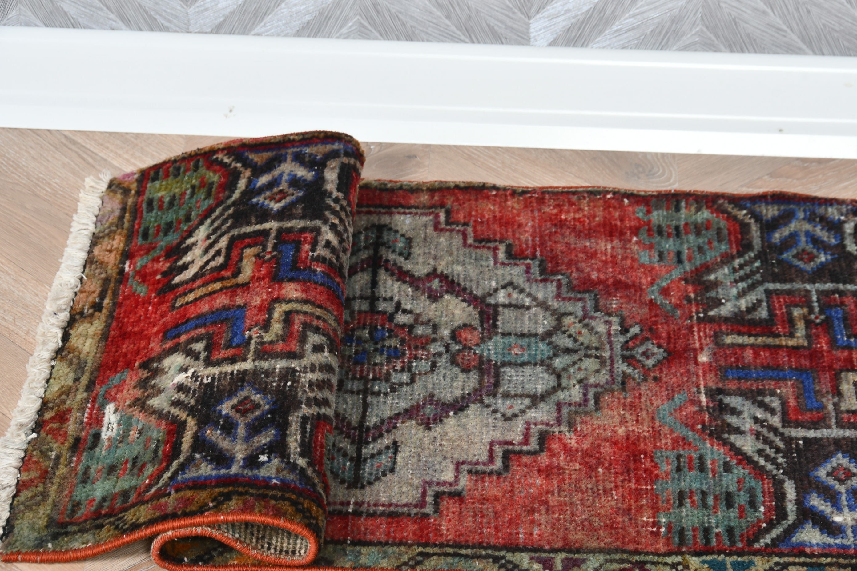 Rugs for Bath, Bath Rug, Bedroom Rug, Nursery Rug, Red Bedroom Rug, Antique Rug, Turkey Rug, Vintage Rug, Turkish Rugs, 1.5x3 ft Small Rugs