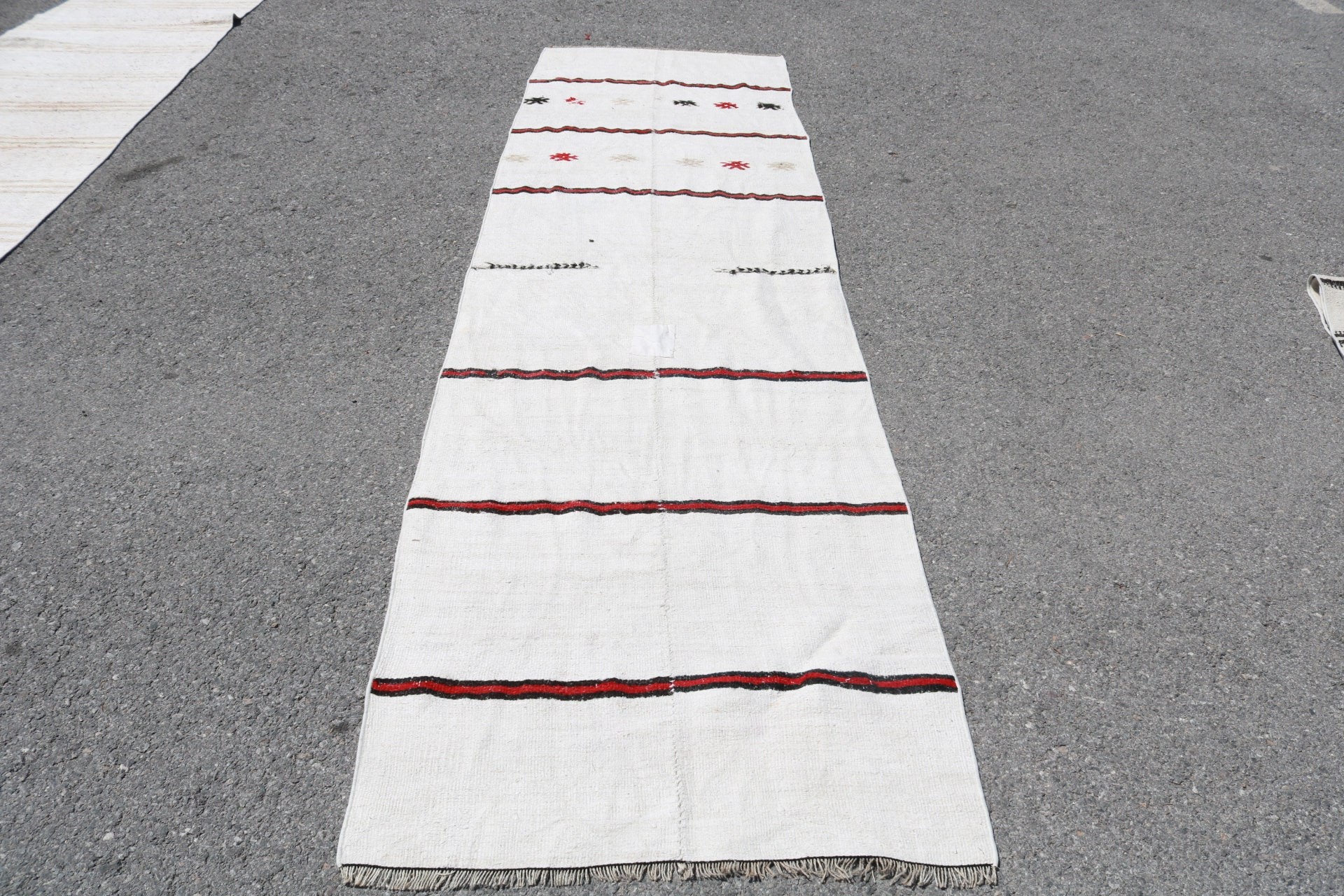 Turkish Rug, Stair Rugs, Oushak Rug, Vintage Rug, Kitchen Rugs, Moroccan Rugs, Old Rug, Custom Rug, Rugs for Corridor, 3x10.8 ft Runner Rug