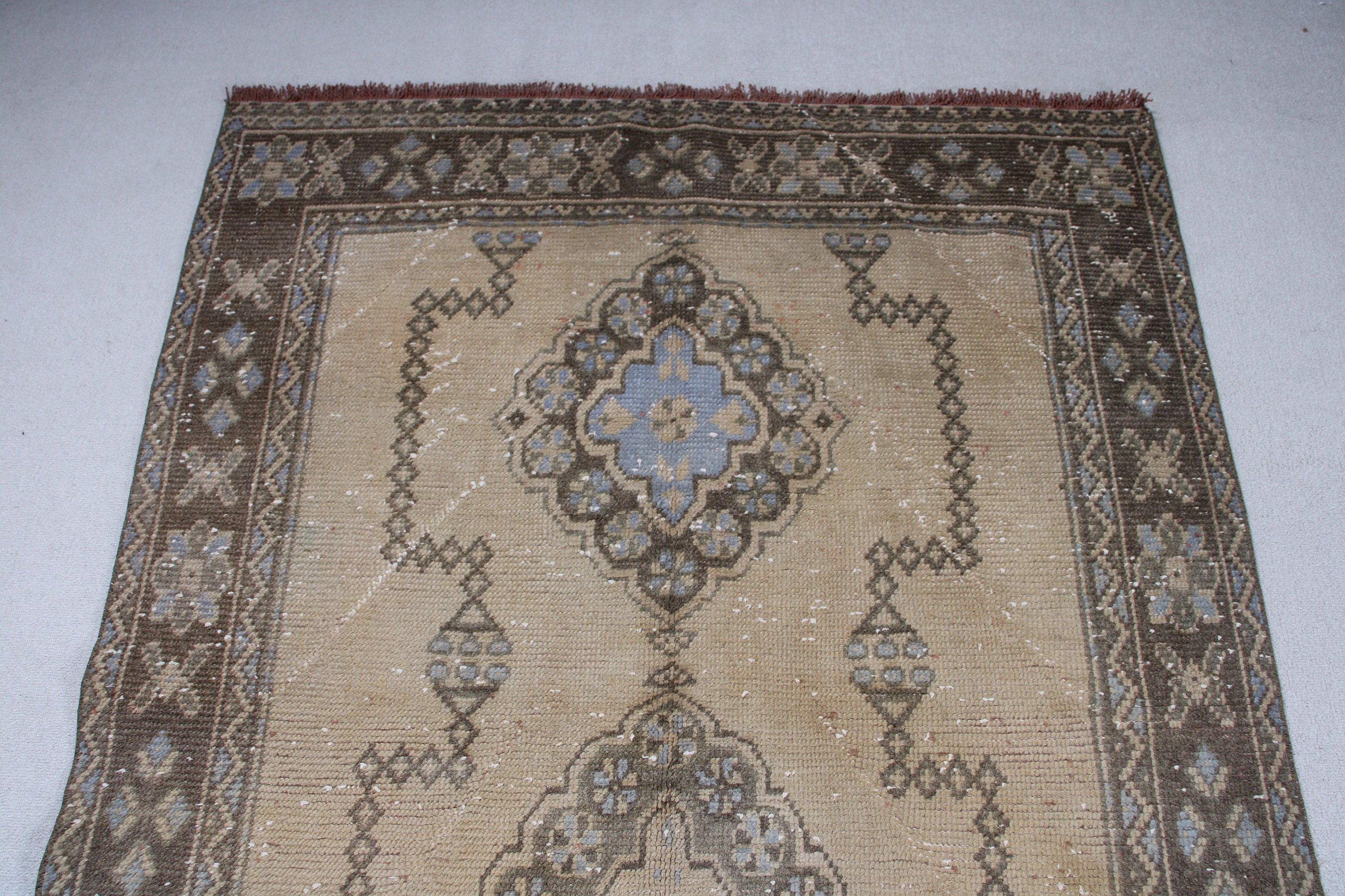 Anadolu Halısı, Vintage Halı, Yeşil Mutfak Halıları, Türk Halısı, 4.3x10.6 ft Büyük Halılar, Büyük Vintage Halı, Yatak Odası Halıları, Antika Halılar